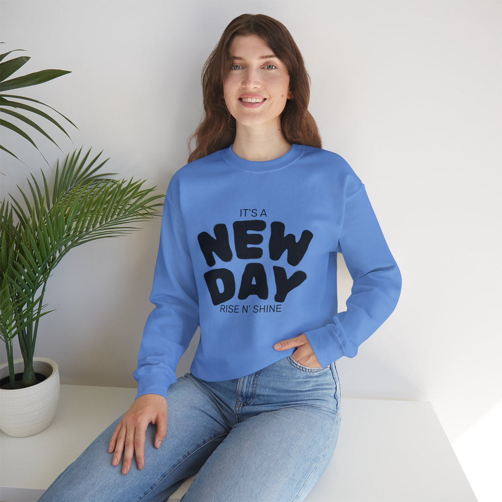 It’s A New Day- Renewed And Restored Crewneck Sweatshirt