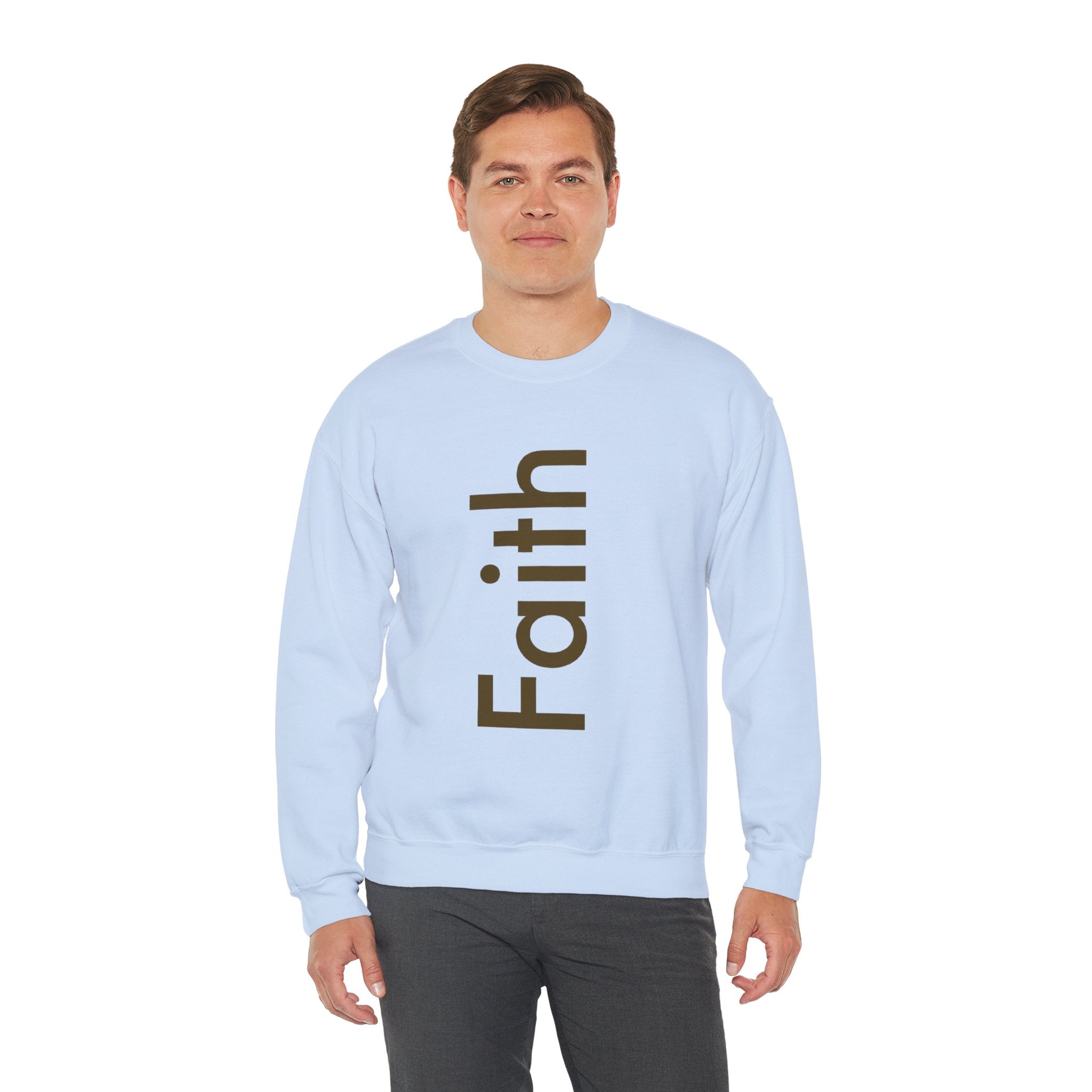 Have Faith And Don't Worry Unisex Crewneck Sweatshirt
