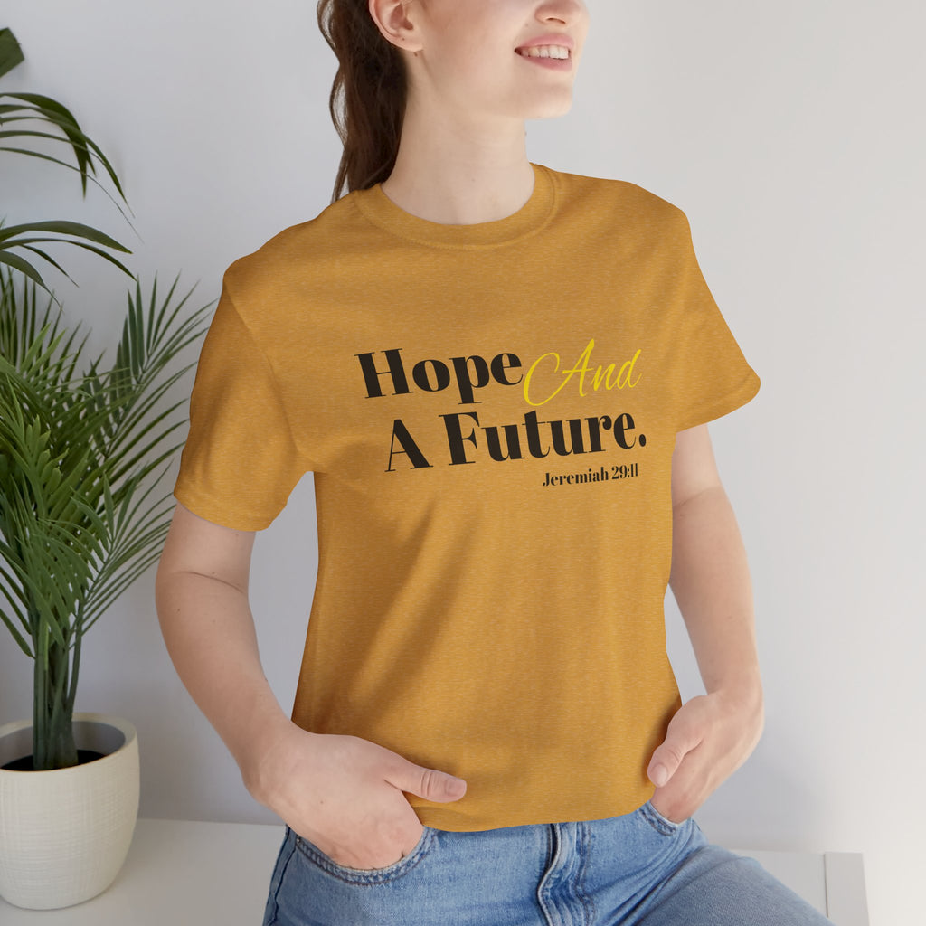 God's Promise - Hope And A Future Unisex Tee