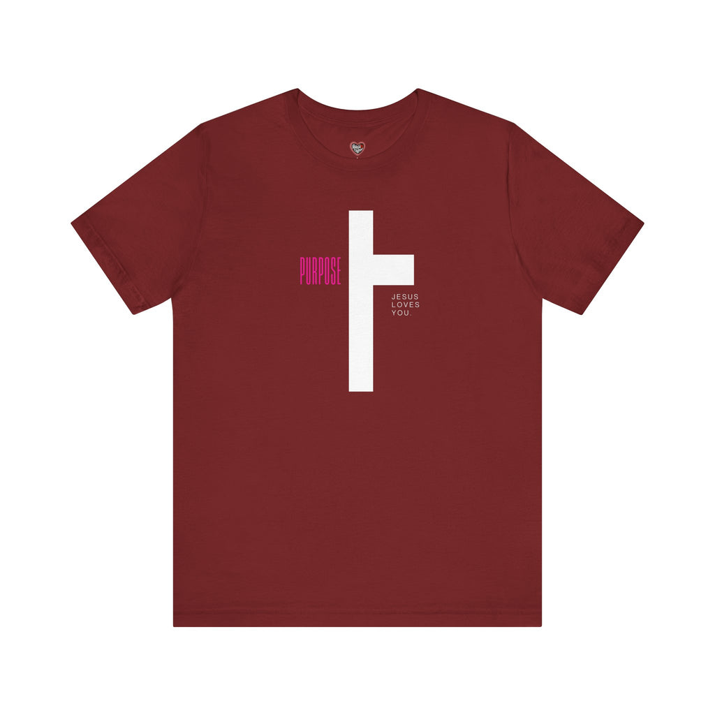 Walk With A Purpose Cross Graphic T-Shirt
