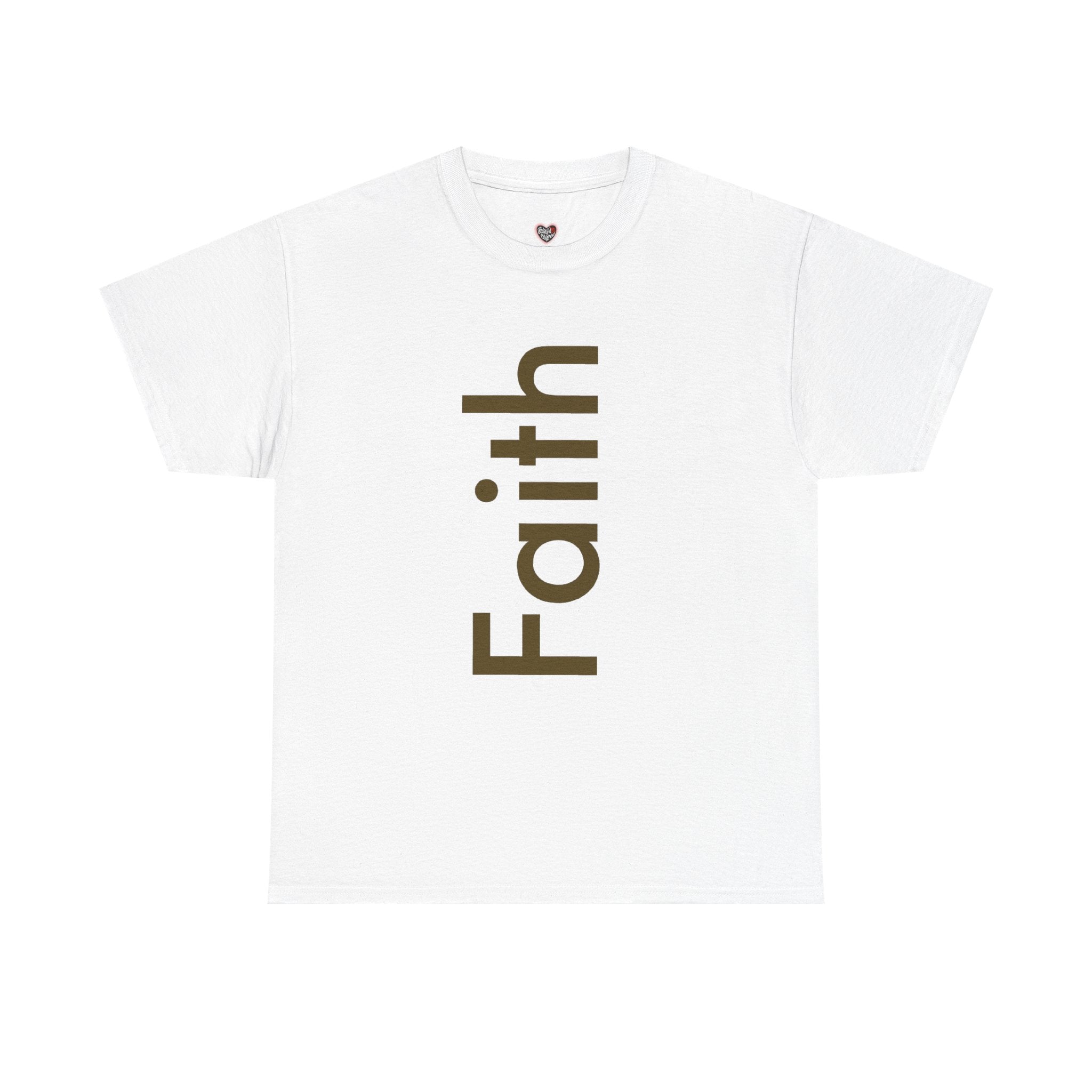 Faith Unisex Heavy Cotton Tee