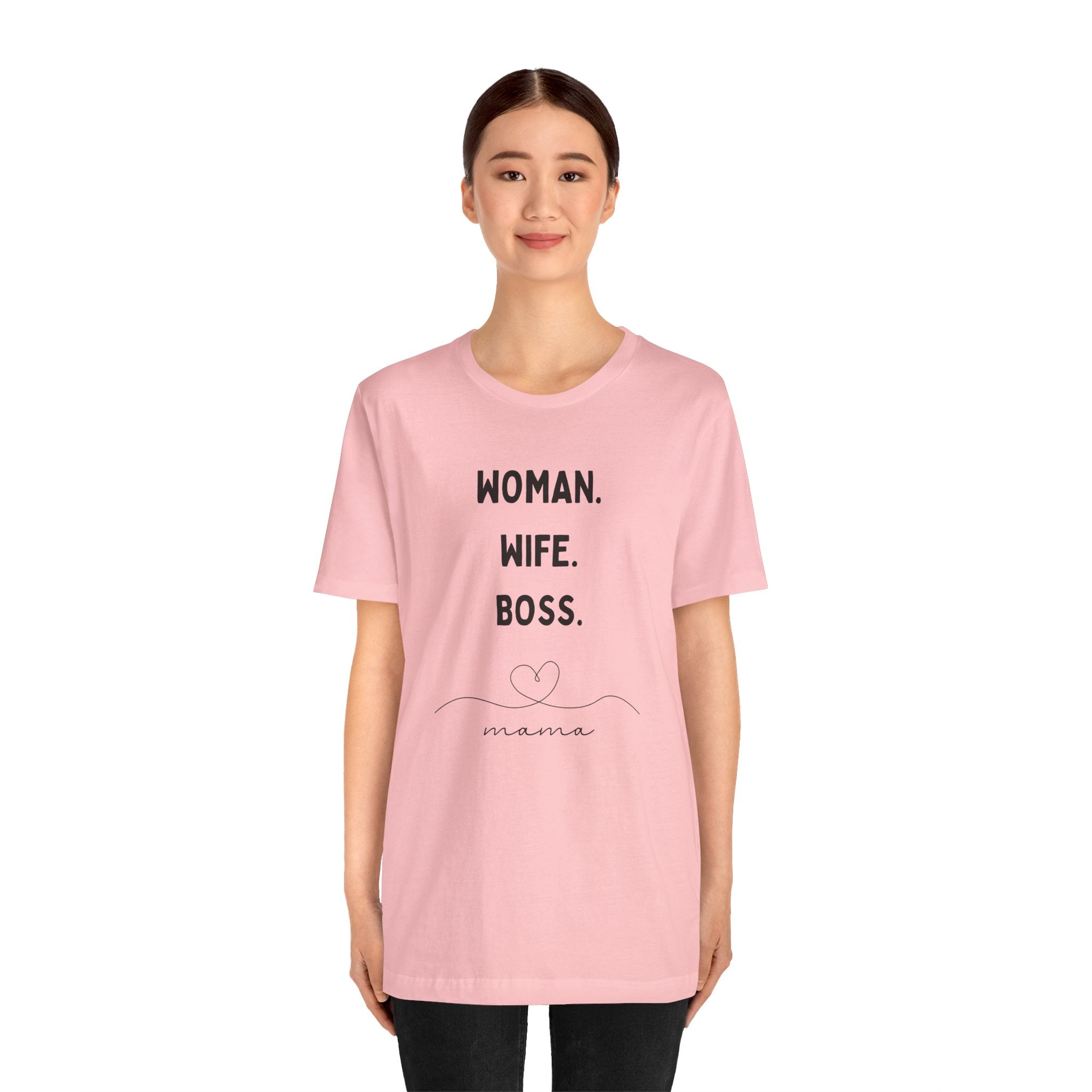 God-Fearing  Woman. Wife. Boss. Mama. Empowered Tee