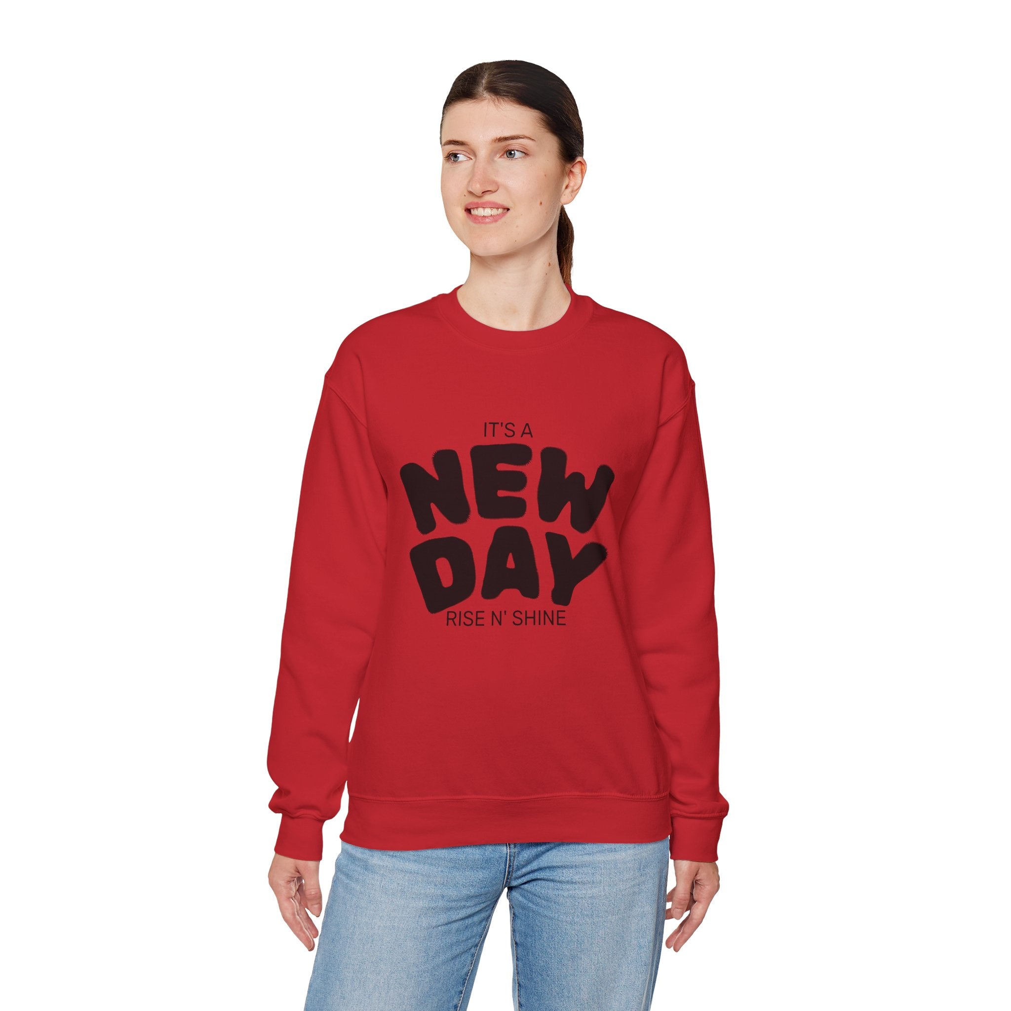 It’s A New Day- Renewed And Restored Crewneck Sweatshirt