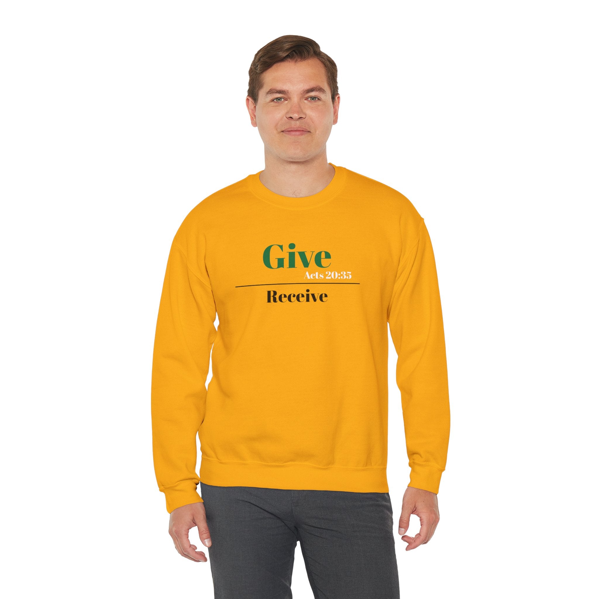 Better To Give Than Receive Unisex Sweatshirt