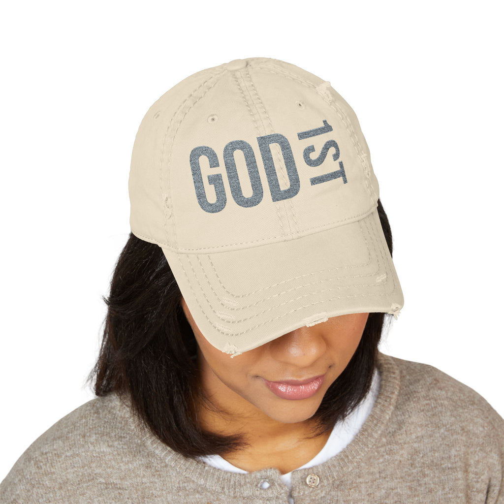 God 1st- Then Me Embroidery Hat