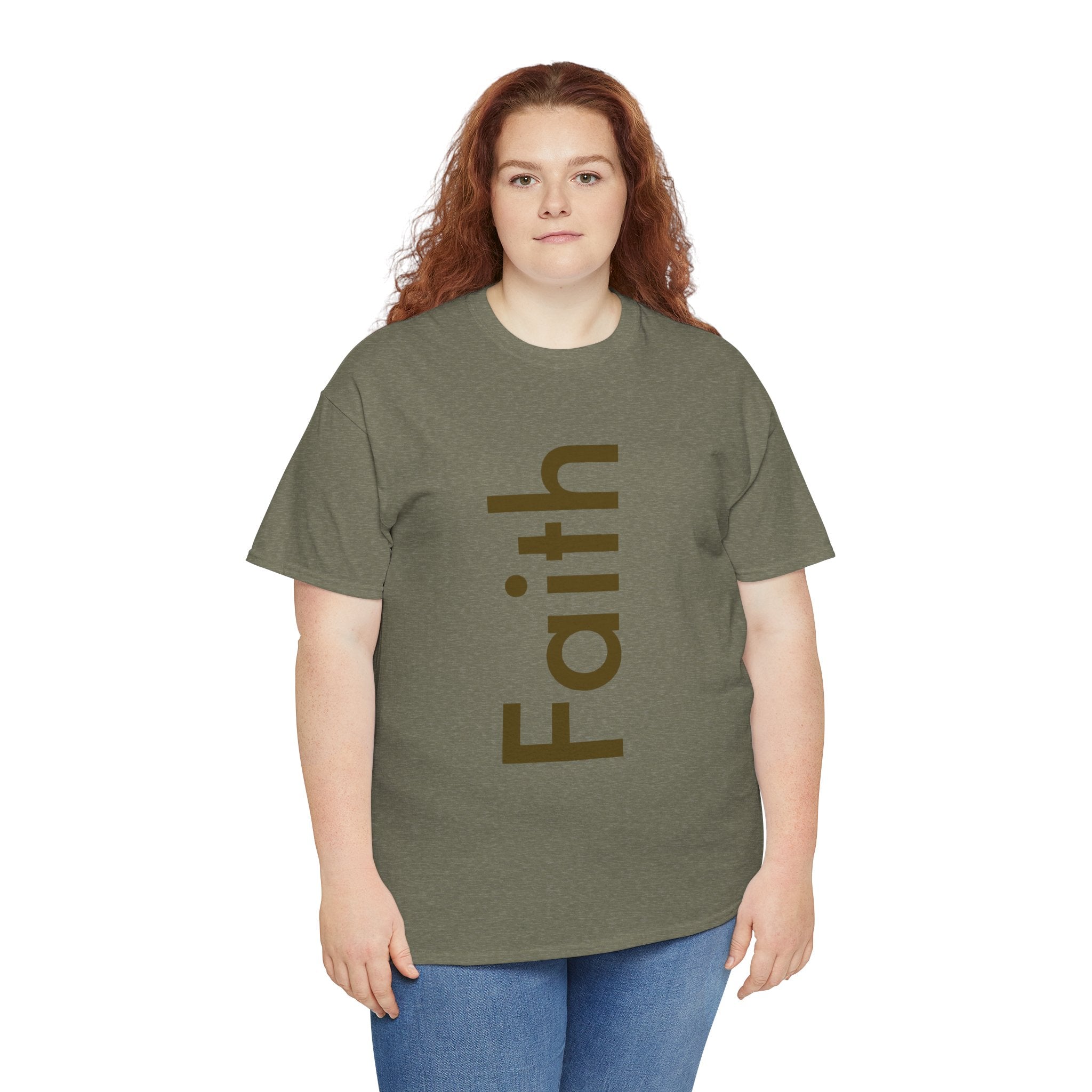 Faith Unisex Heavy Cotton Tee