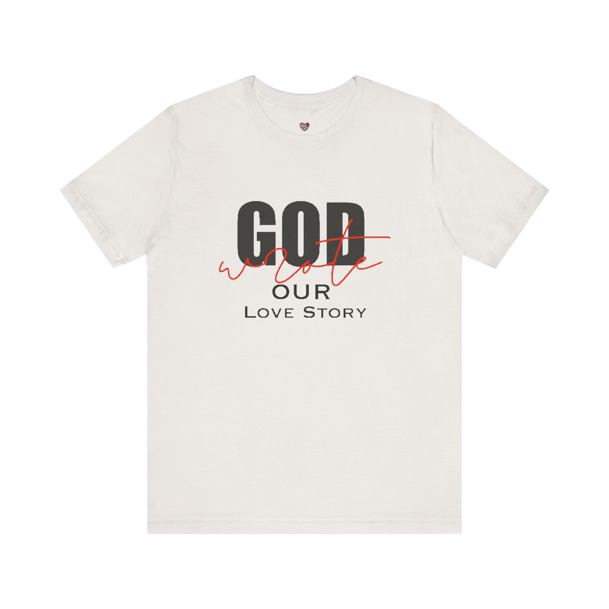 God Wrote Our Love Story Couple's T-Shirt