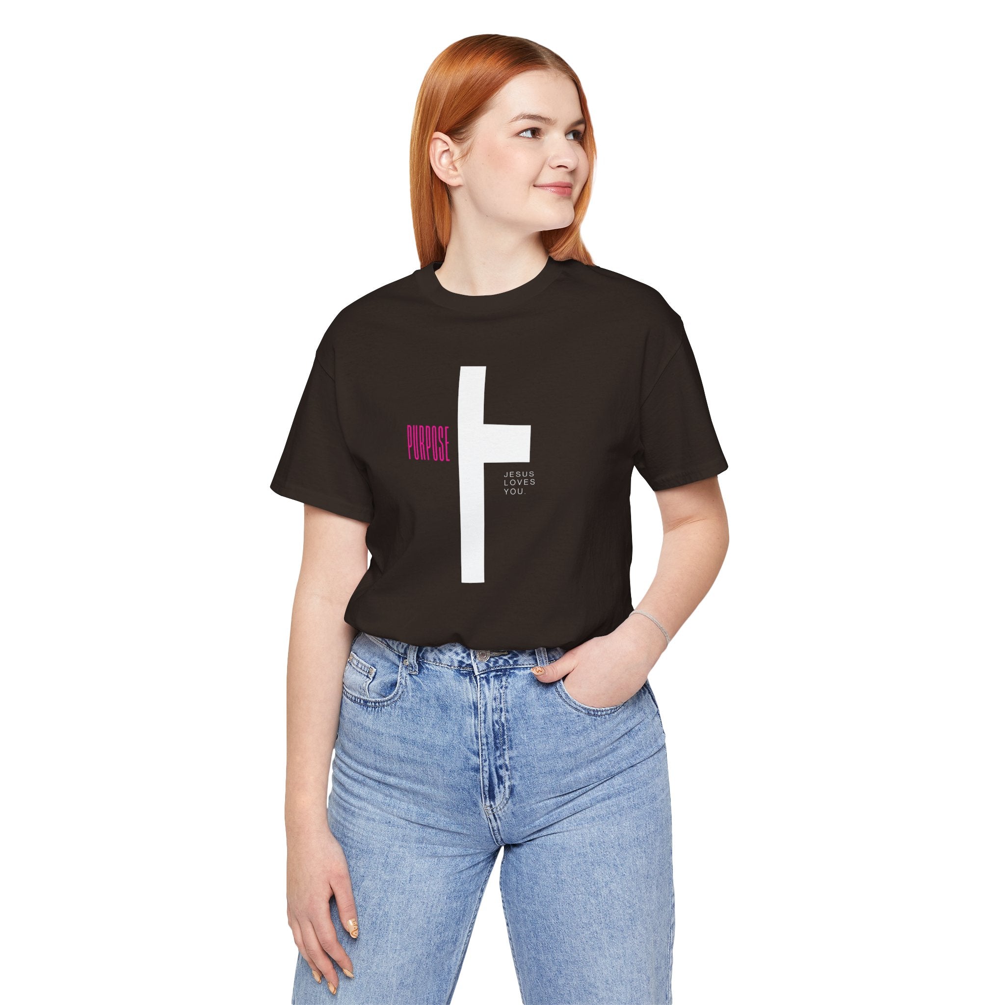 Walk With A Purpose Cross Graphic T-Shirt
