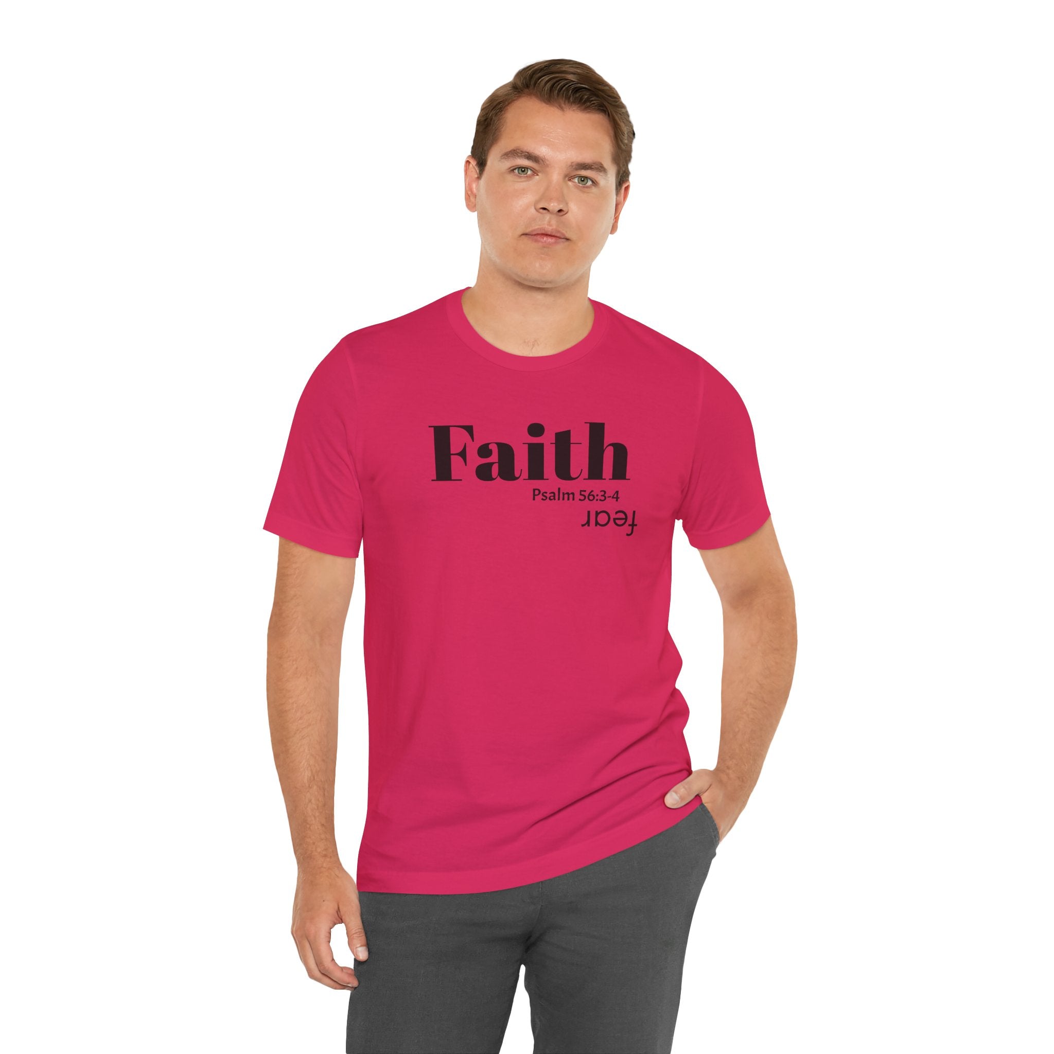 Faith Is Bigger Than Fear Unisex Tee