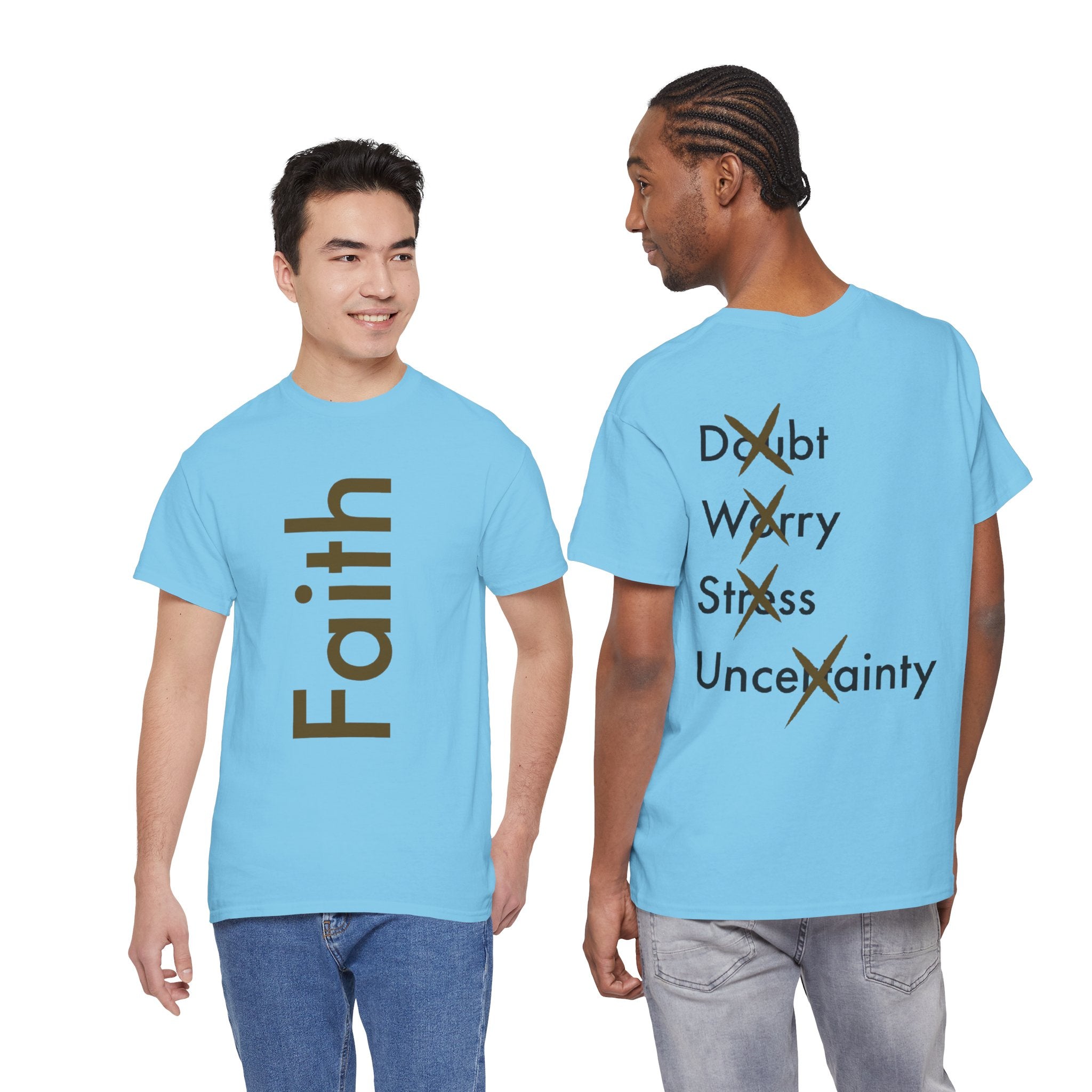 Faith Unisex Heavy Cotton Tee