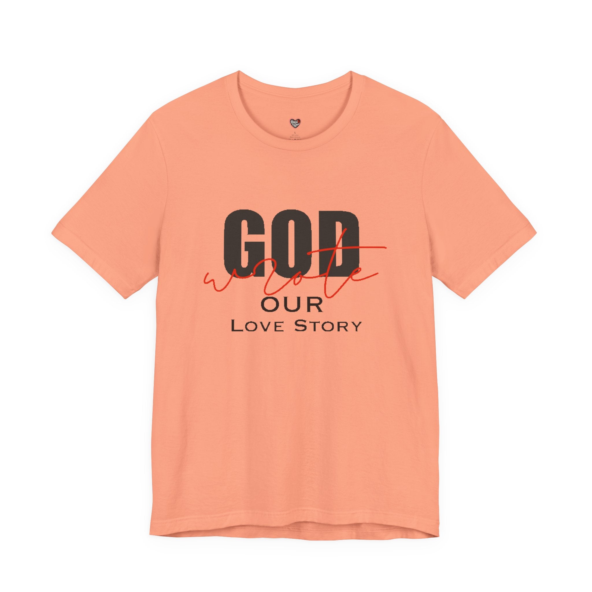 God Wrote Our Love Story Couple's T-Shirt