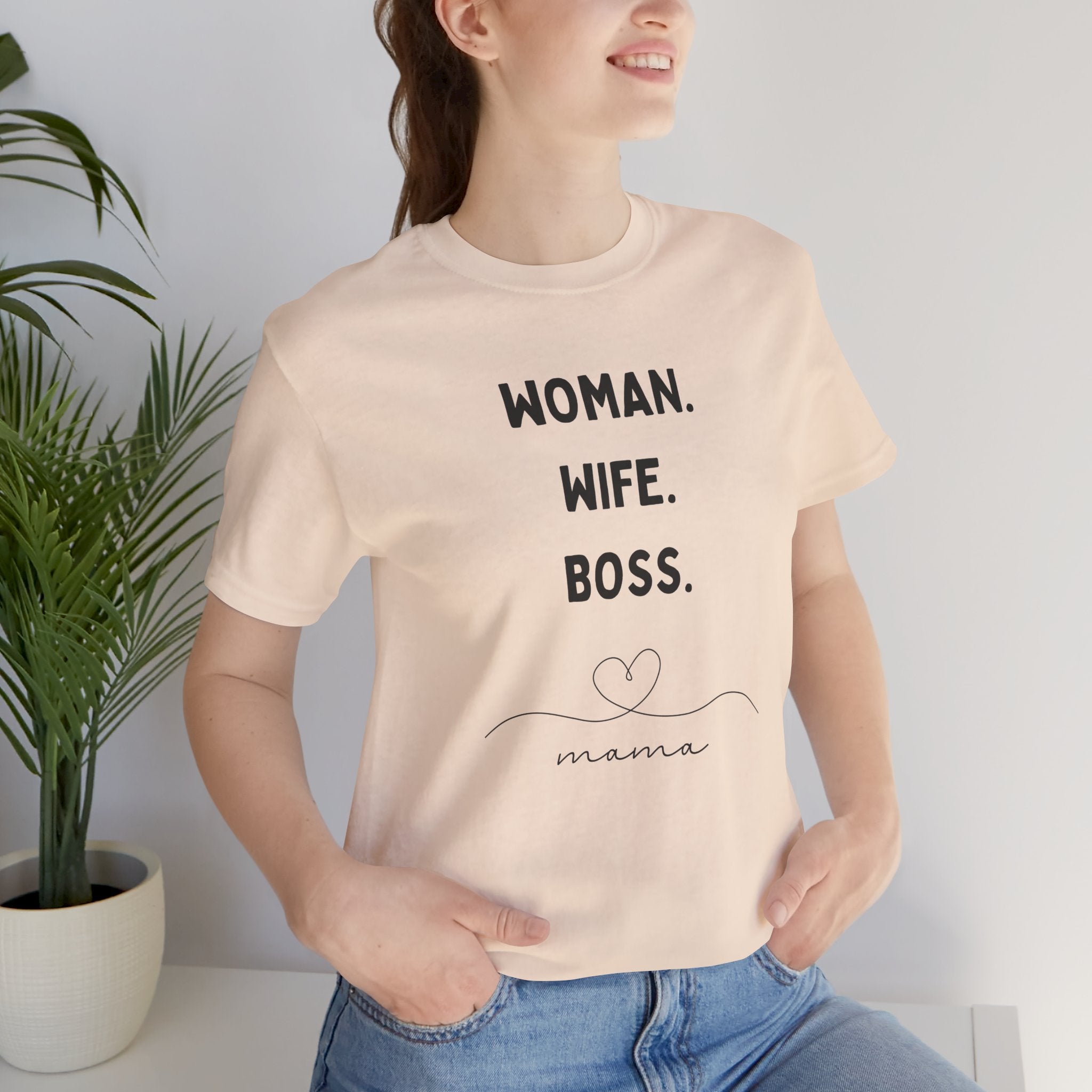 God-Fearing  Woman. Wife. Boss. Mama. Empowered Tee