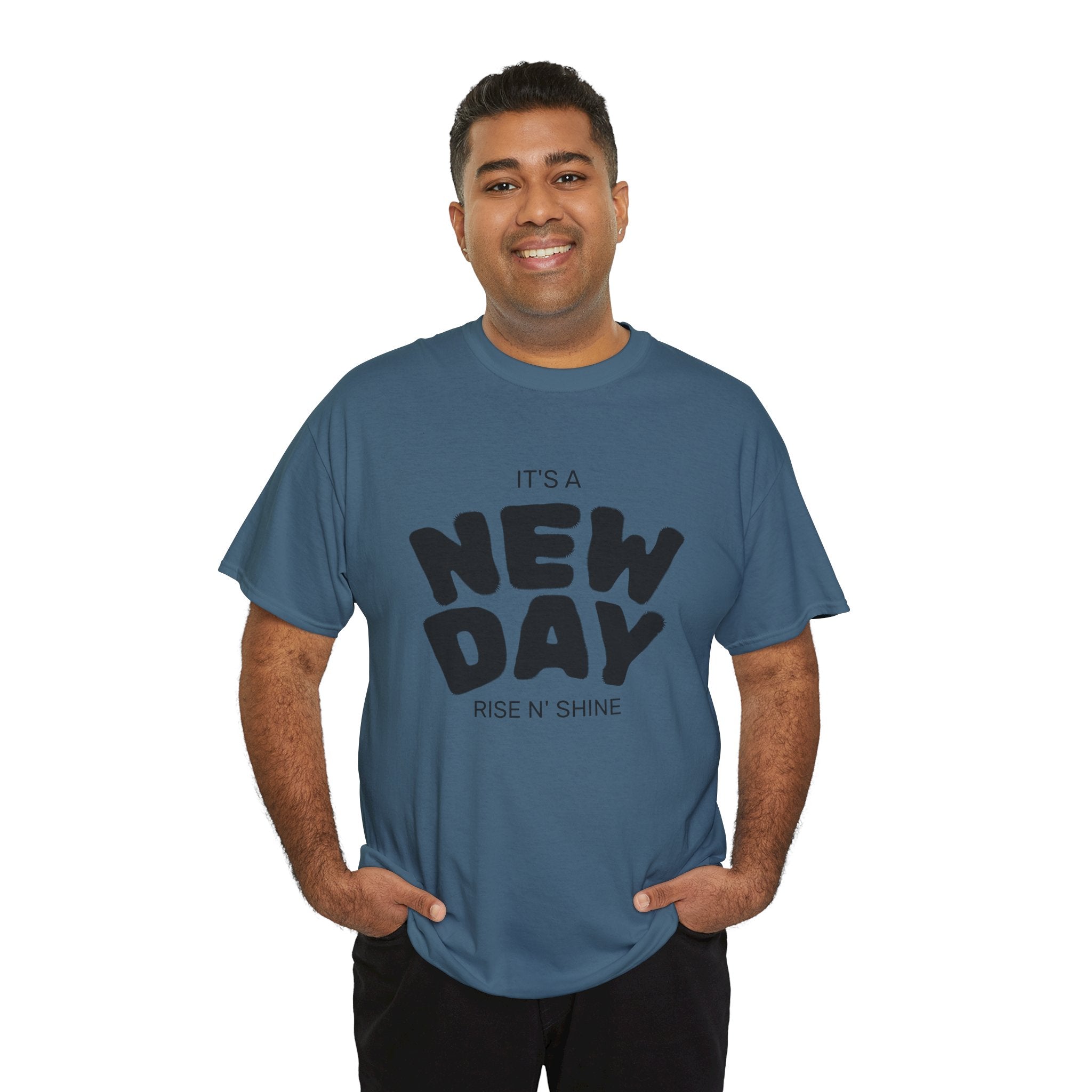 It's a New Day - Renewed And Restored Unisex Heavy Cotton Tee