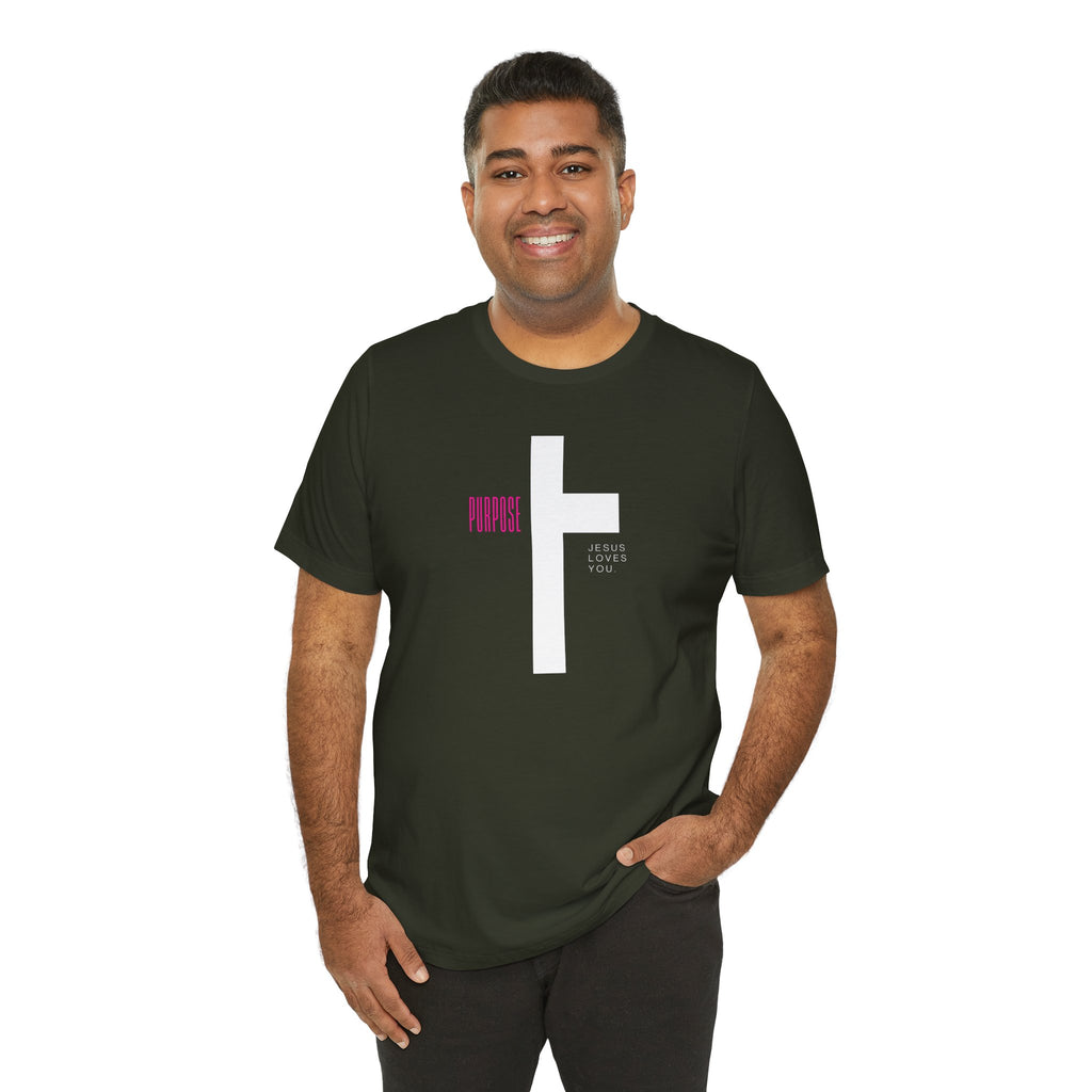 Walk With A Purpose Cross Graphic T-Shirt
