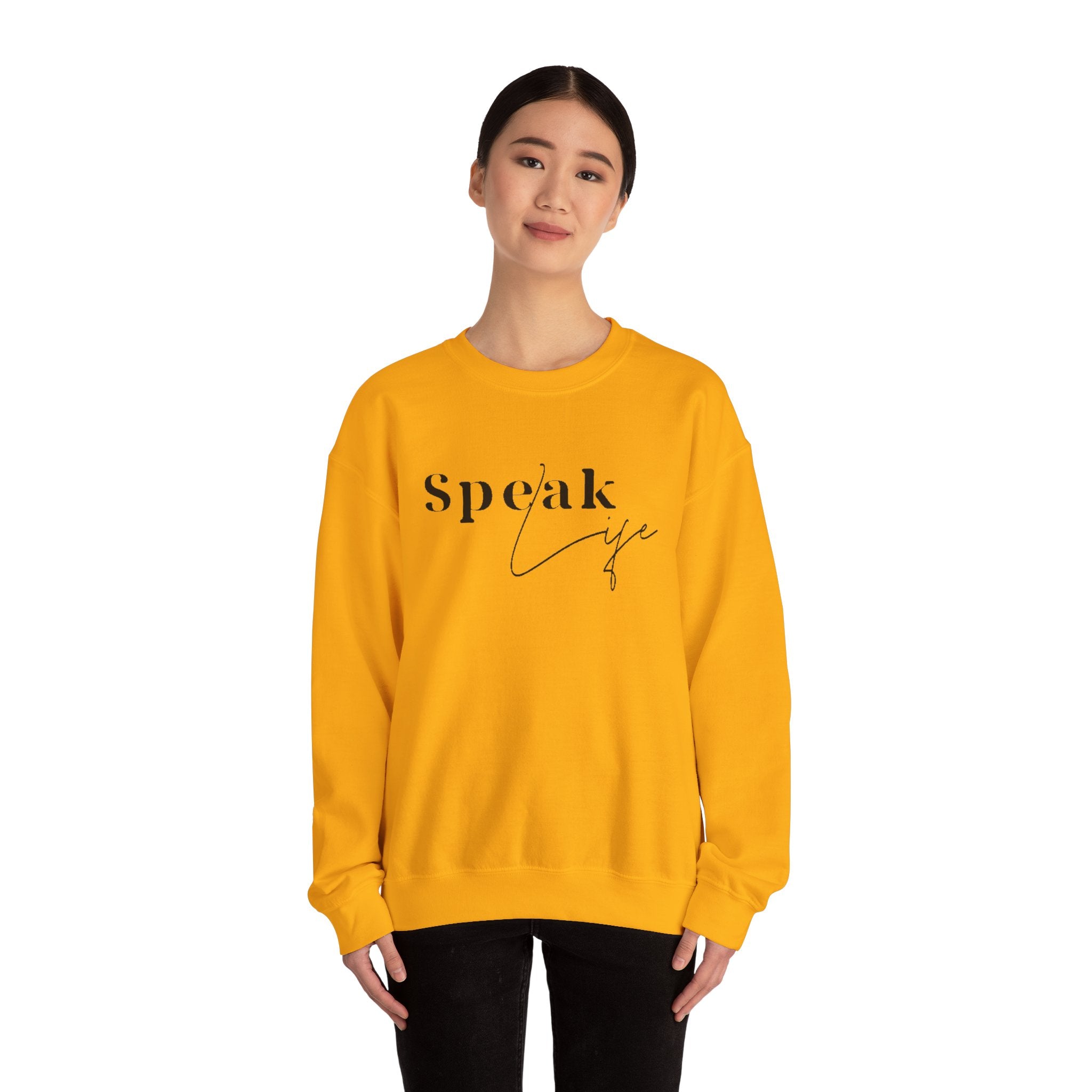 Speak Life Over Yourself Unisex Sweatshirt