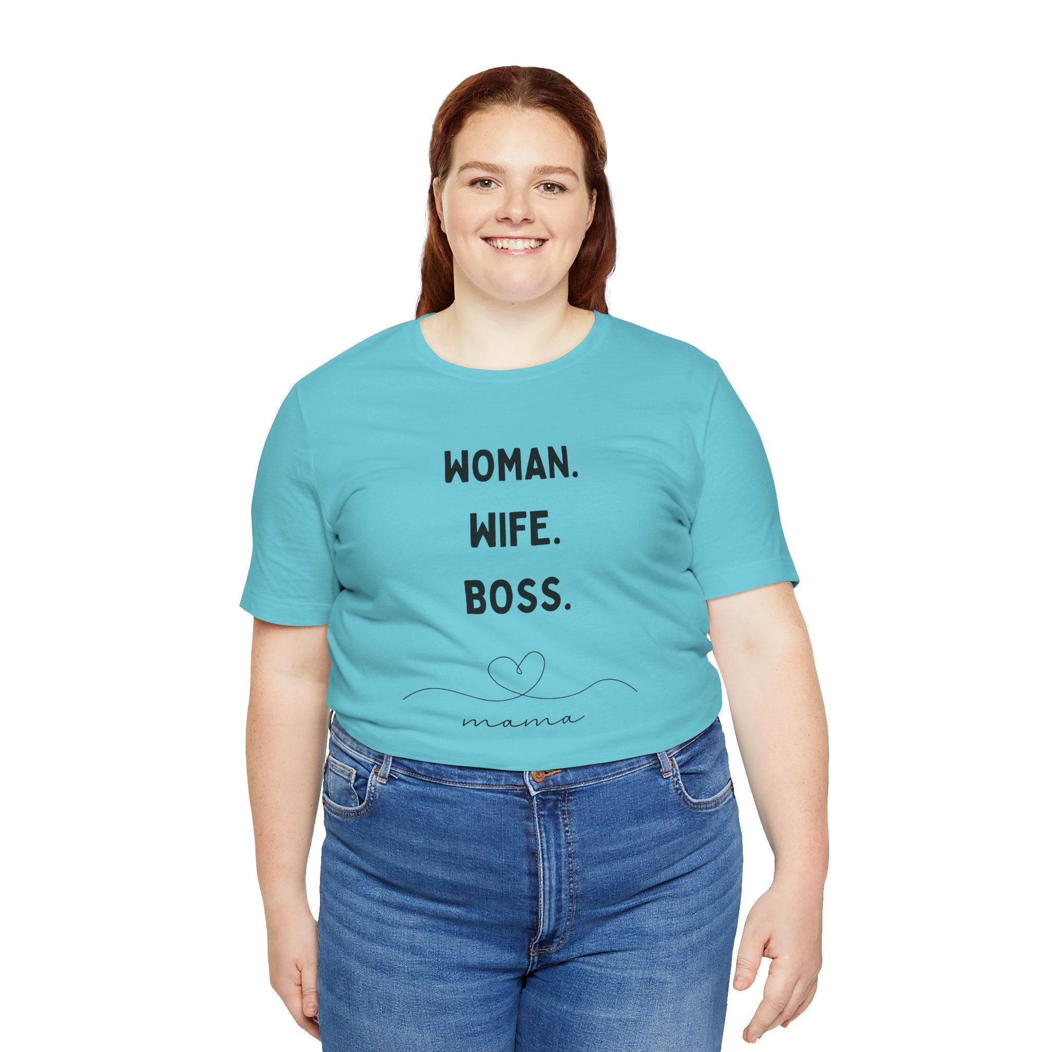 God-Fearing  Woman. Wife. Boss. Mama. Empowered Tee