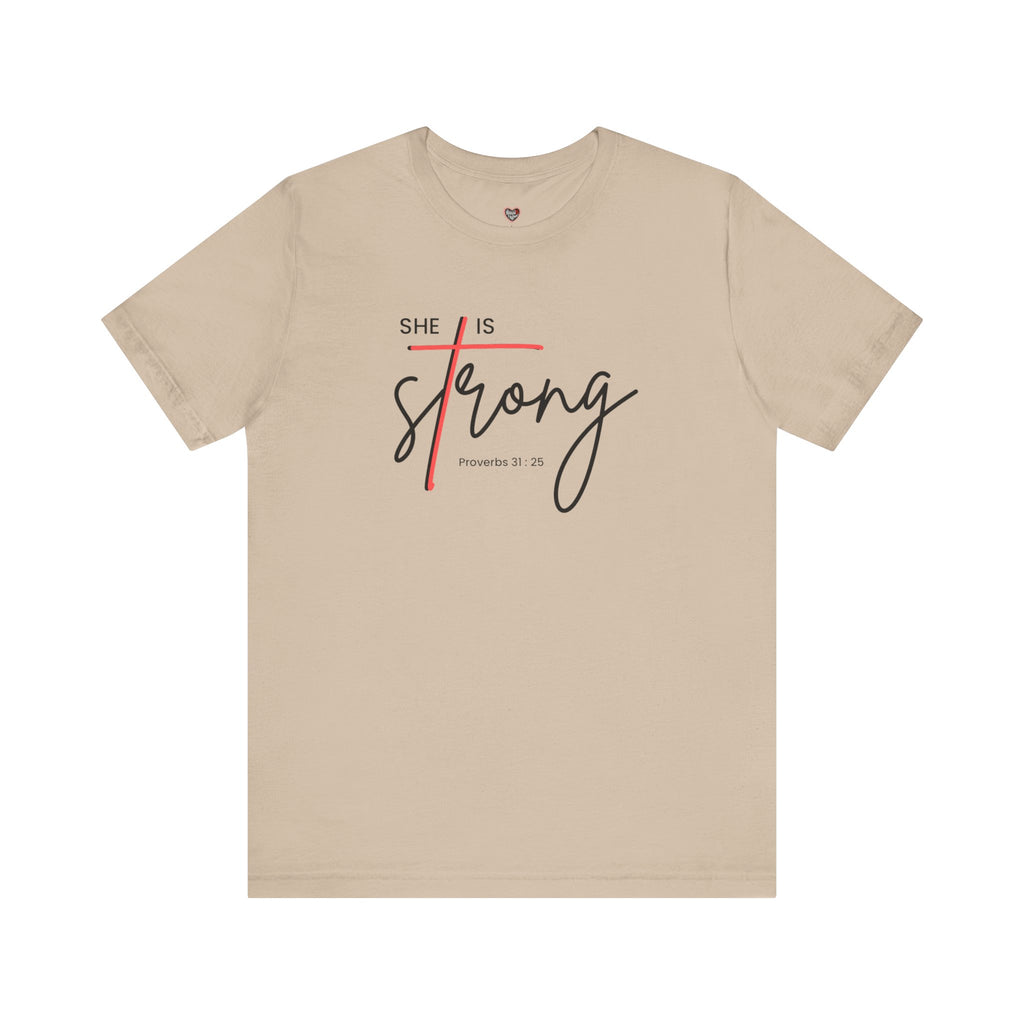 She Is Strong - Women’s Strength Tee