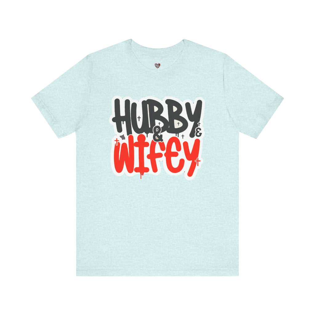 Hubby & Wifey Cute Couple’s Tee
