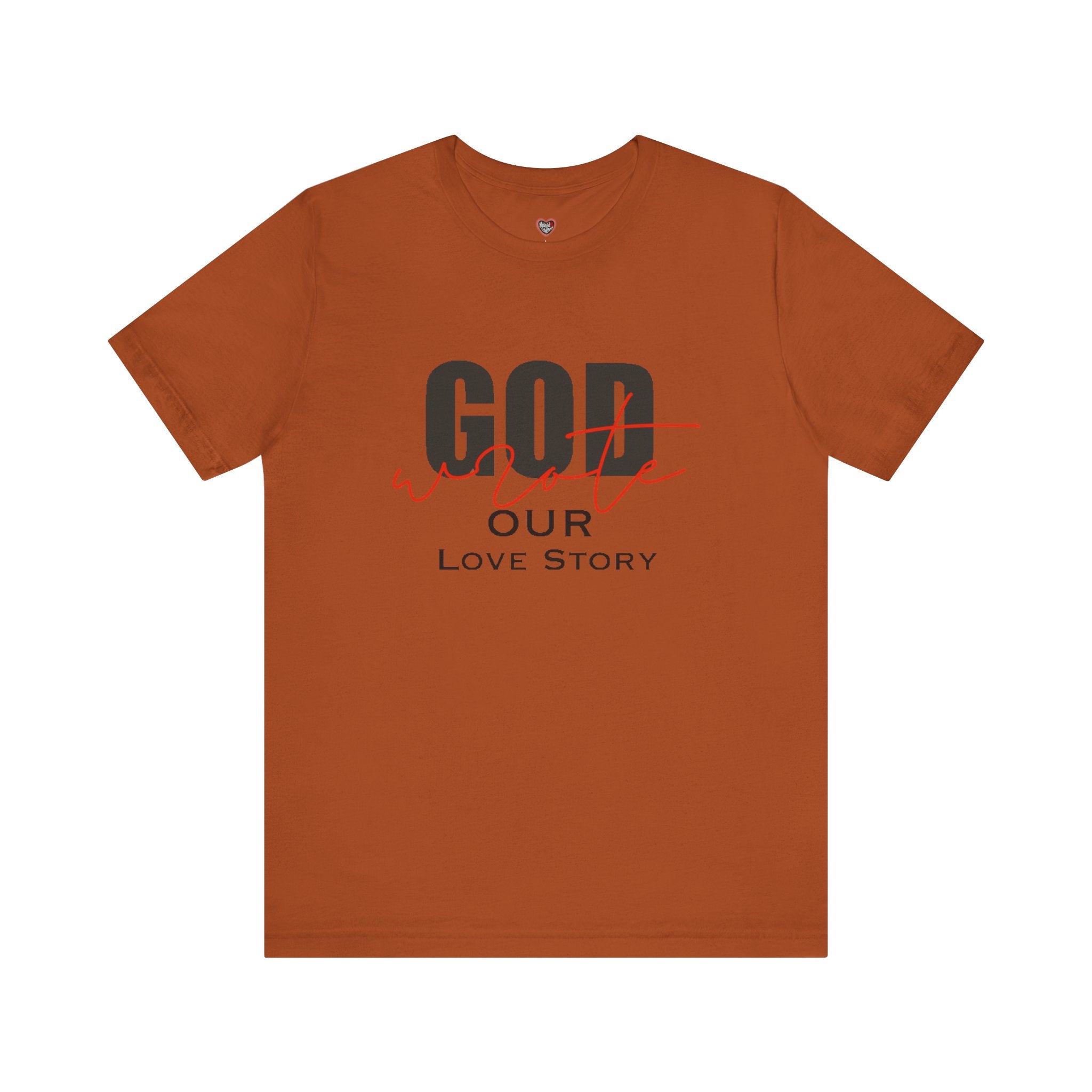 God Wrote Our Love Story Couple's T-Shirt