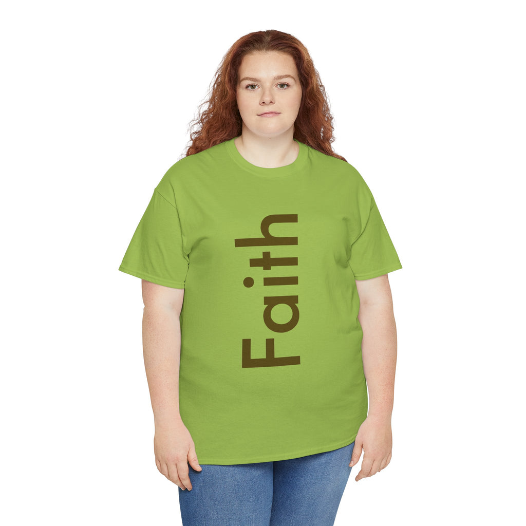 Faith Unisex Heavy Cotton Tee