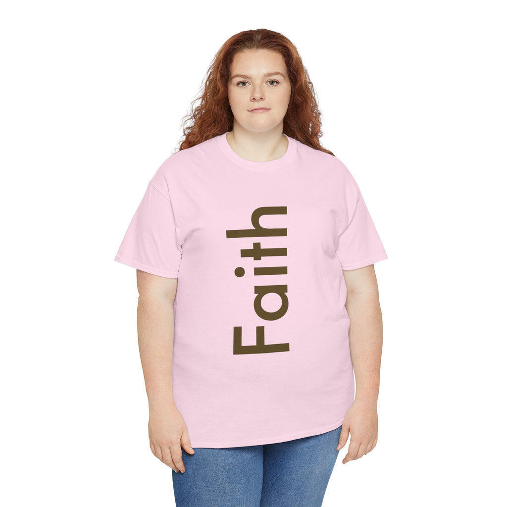 Faith Unisex Heavy Cotton Tee