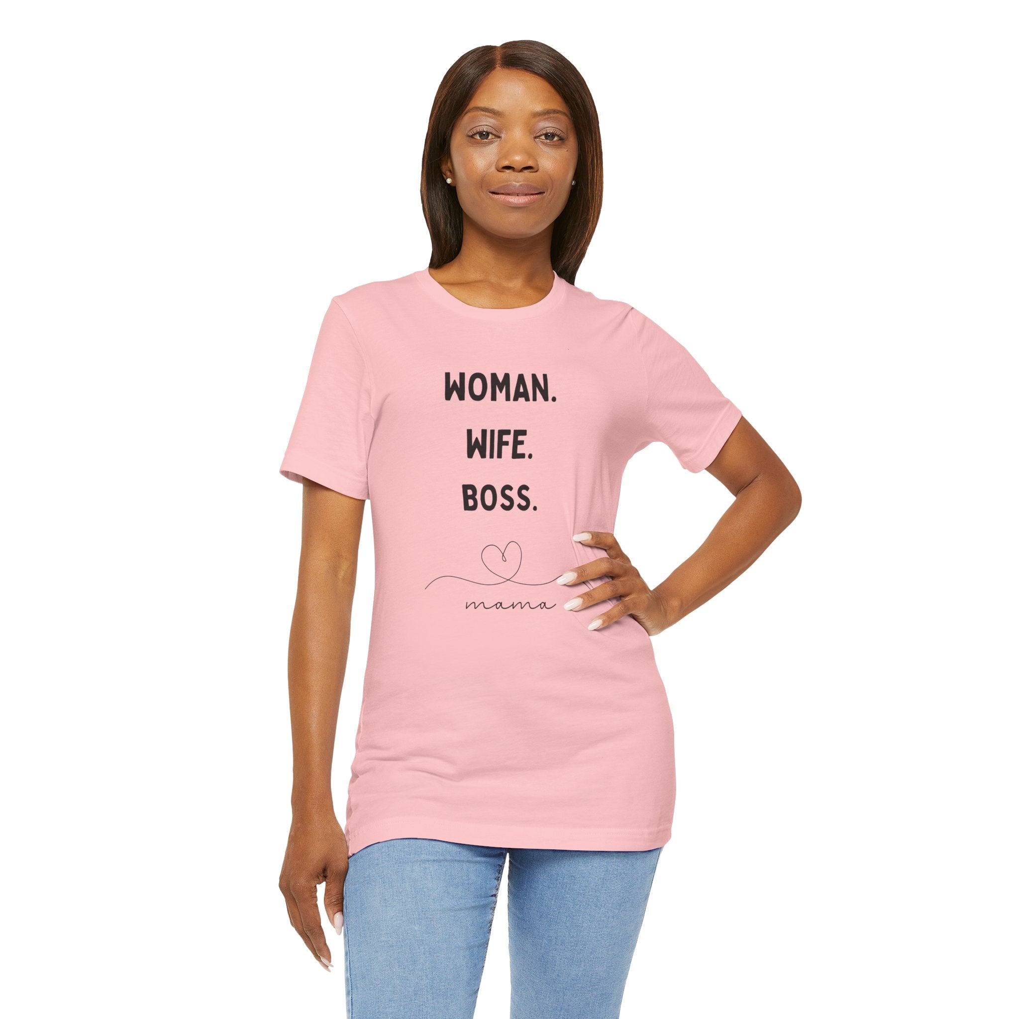 God-Fearing  Woman. Wife. Boss. Mama. Empowered Tee