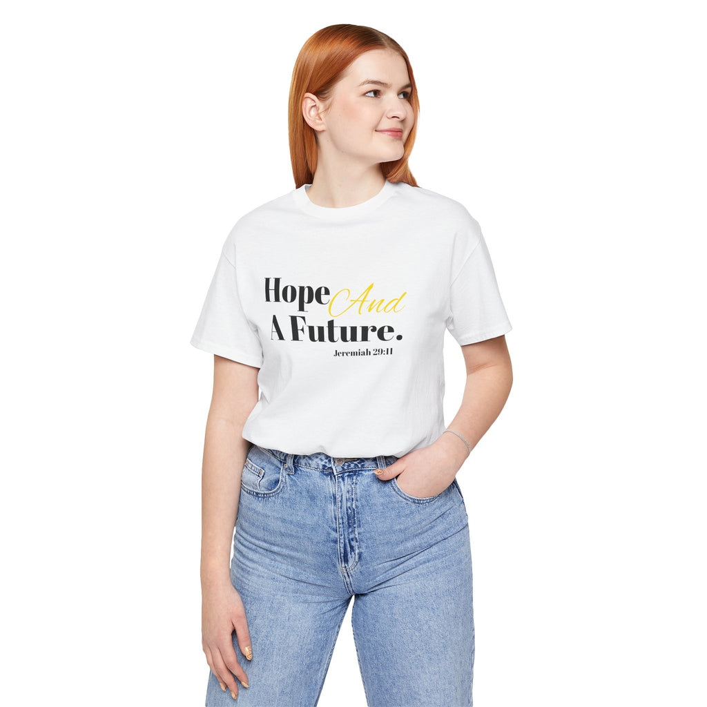 God's Promise - Hope And A Future Unisex Tee