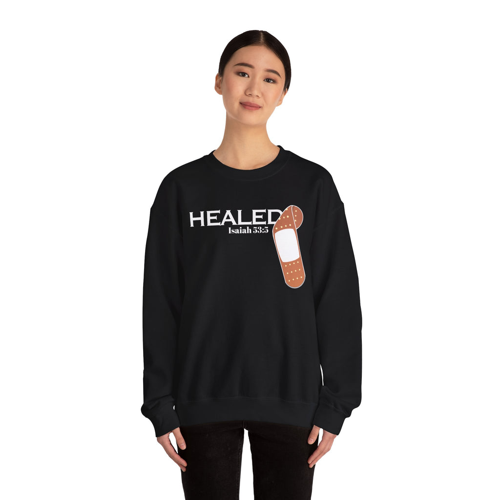 Healing Is Done- Isaiah 53:5 Unisex Sweatshirt