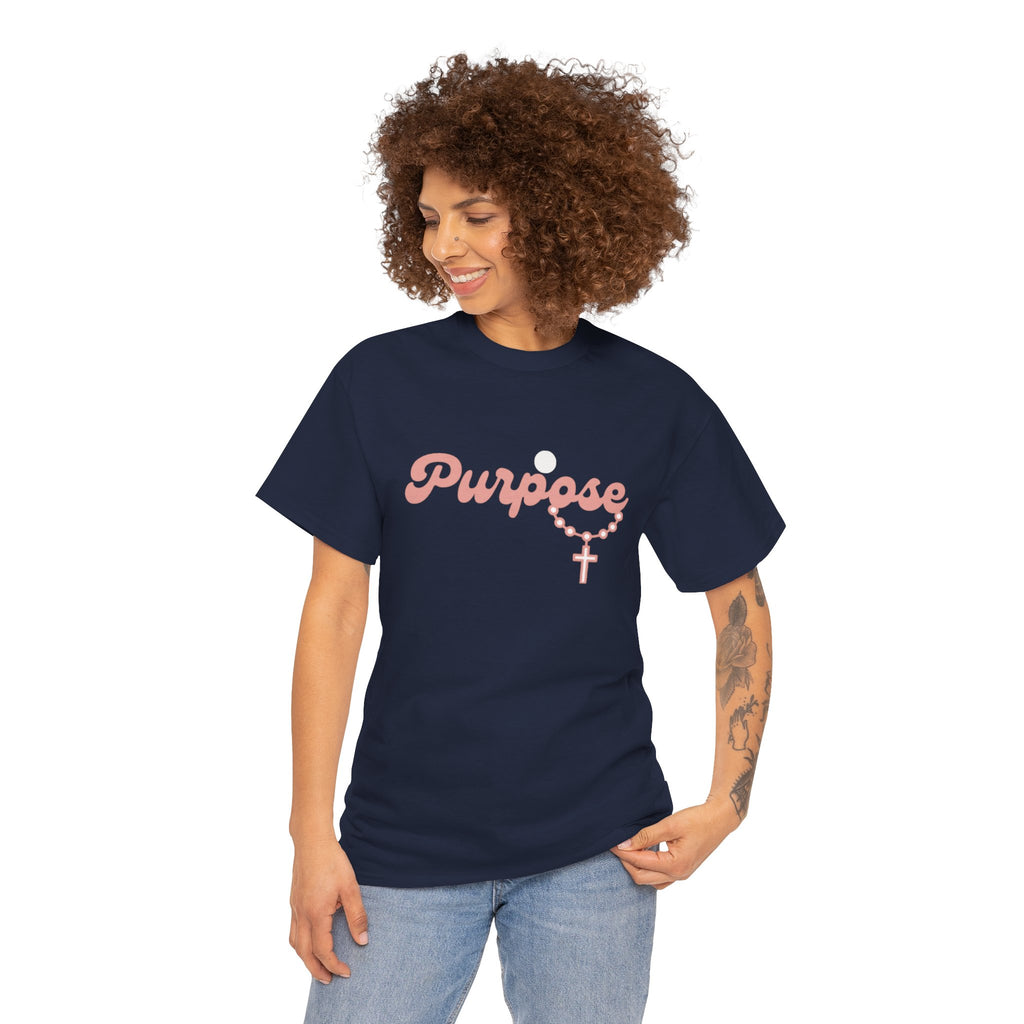 Walk In Purpose Unisex Heavy Cotton Tee