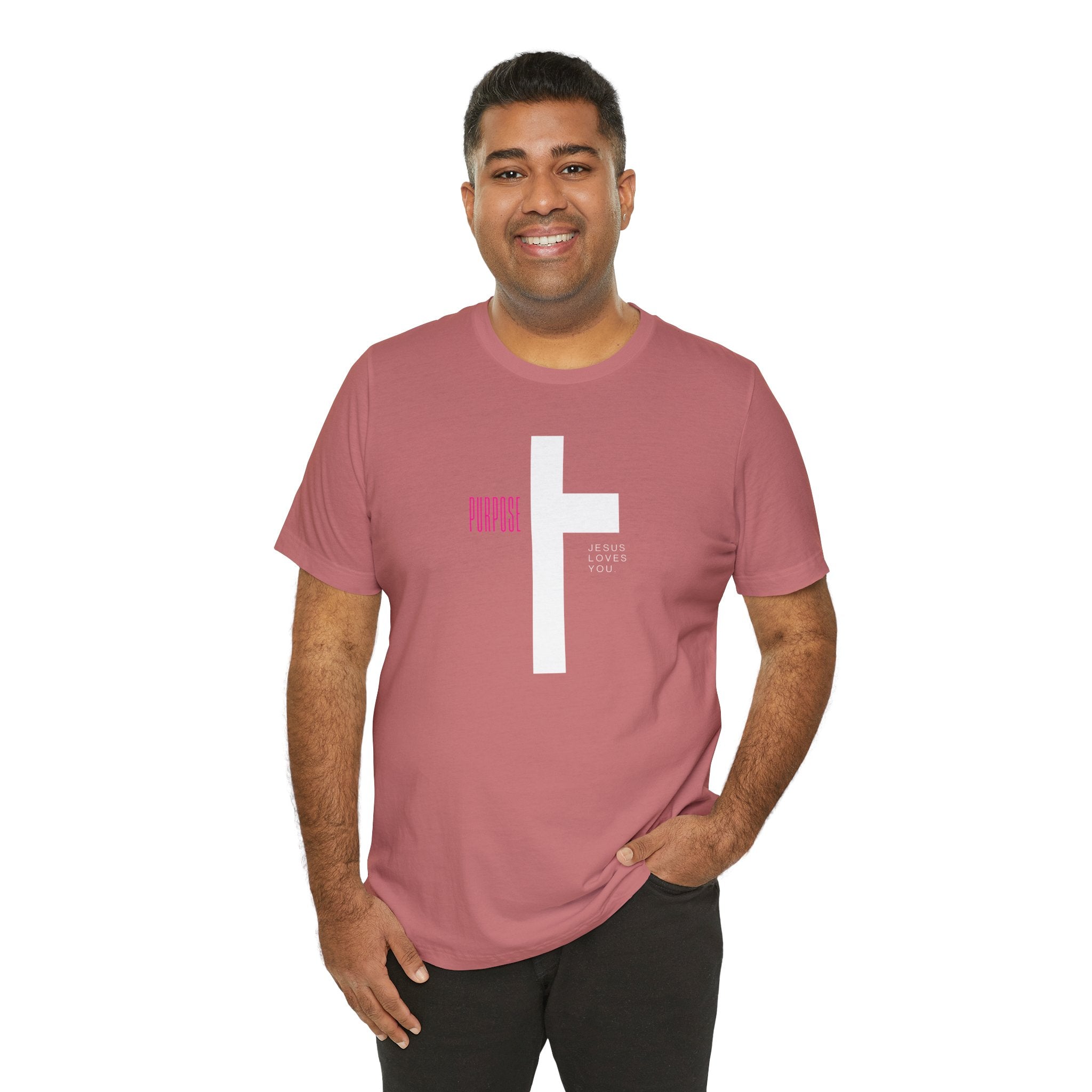 Walk With A Purpose Cross Graphic T-Shirt