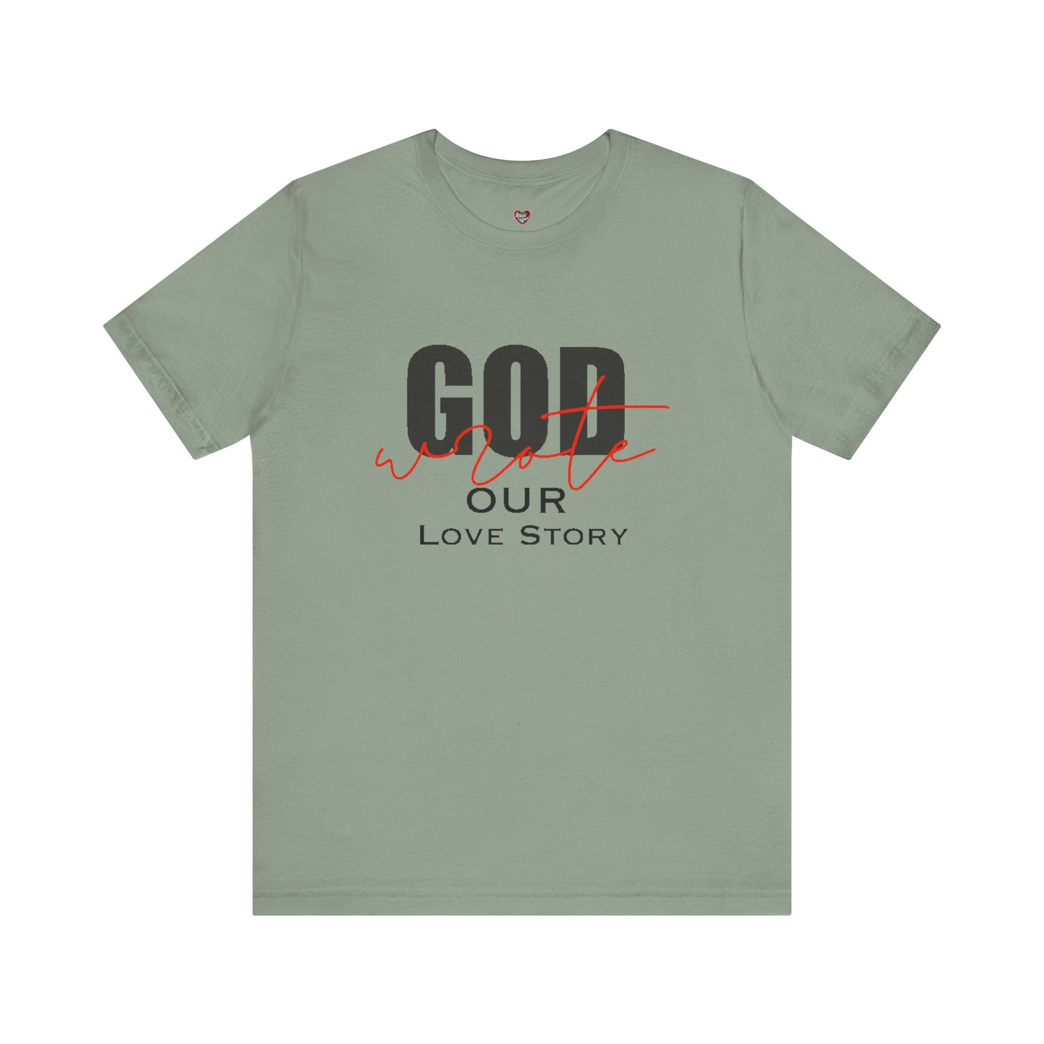 God Wrote Our Love Story Couple's T-Shirt