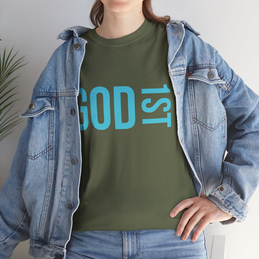 God 1st- Then Me Unisex Heavy Cotton Tee