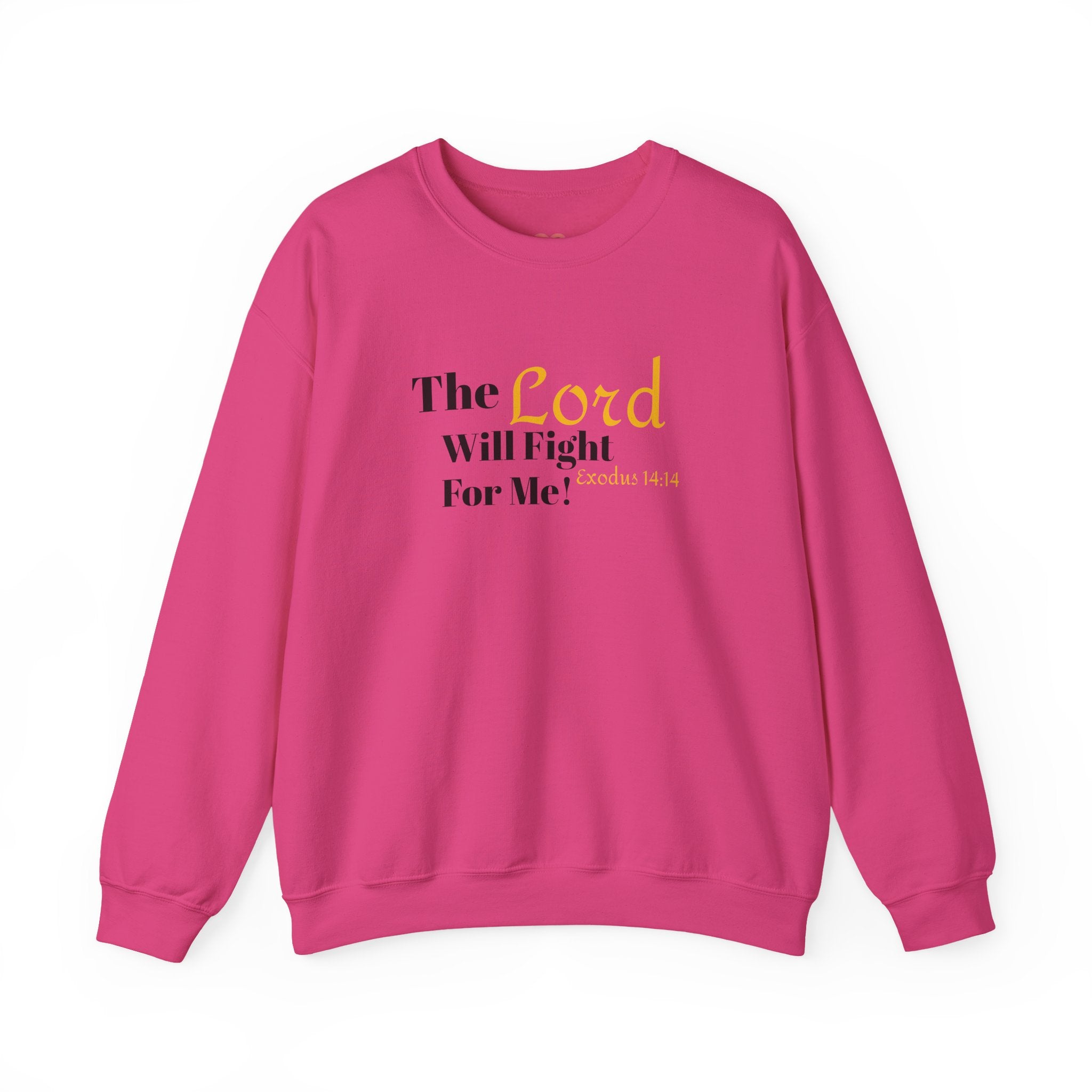 The Lord Will Fight For You Crewneck Sweatshirt
