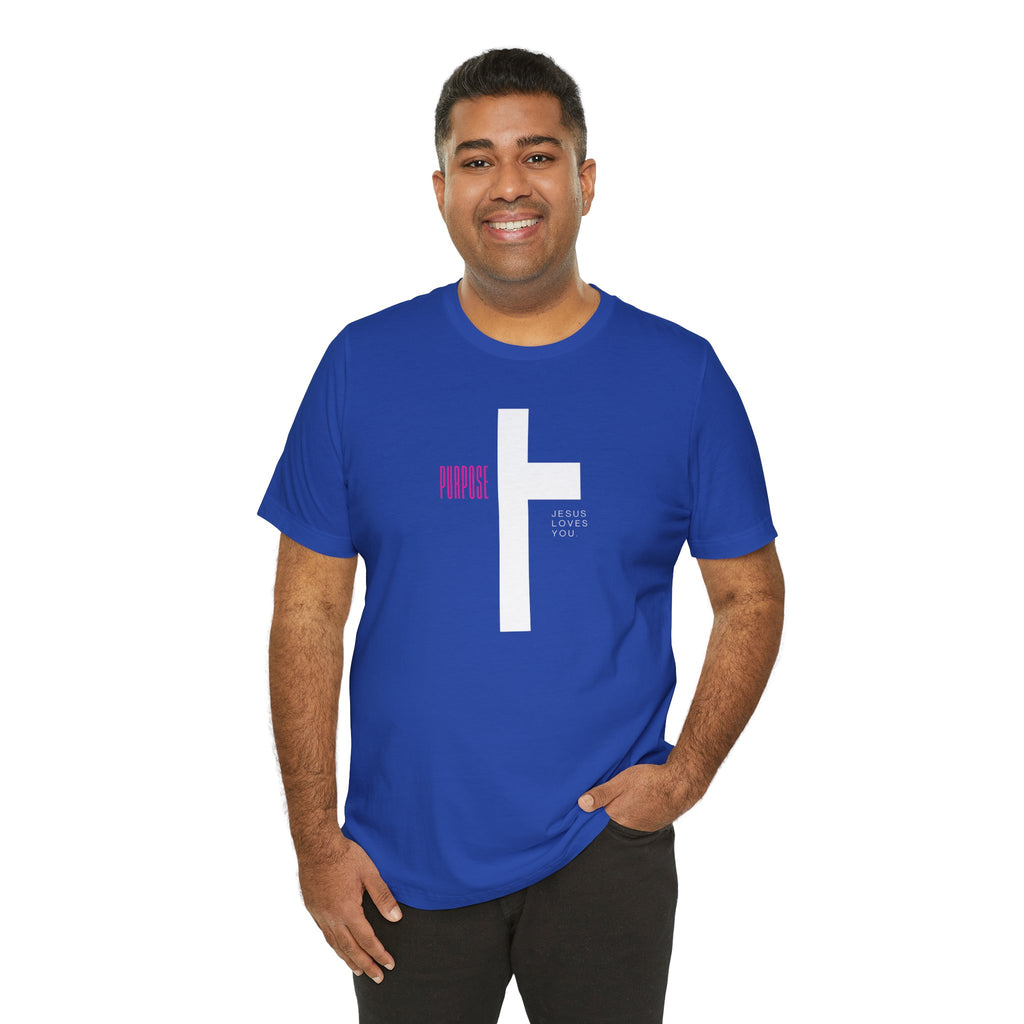 Walk With A Purpose Cross Graphic T-Shirt