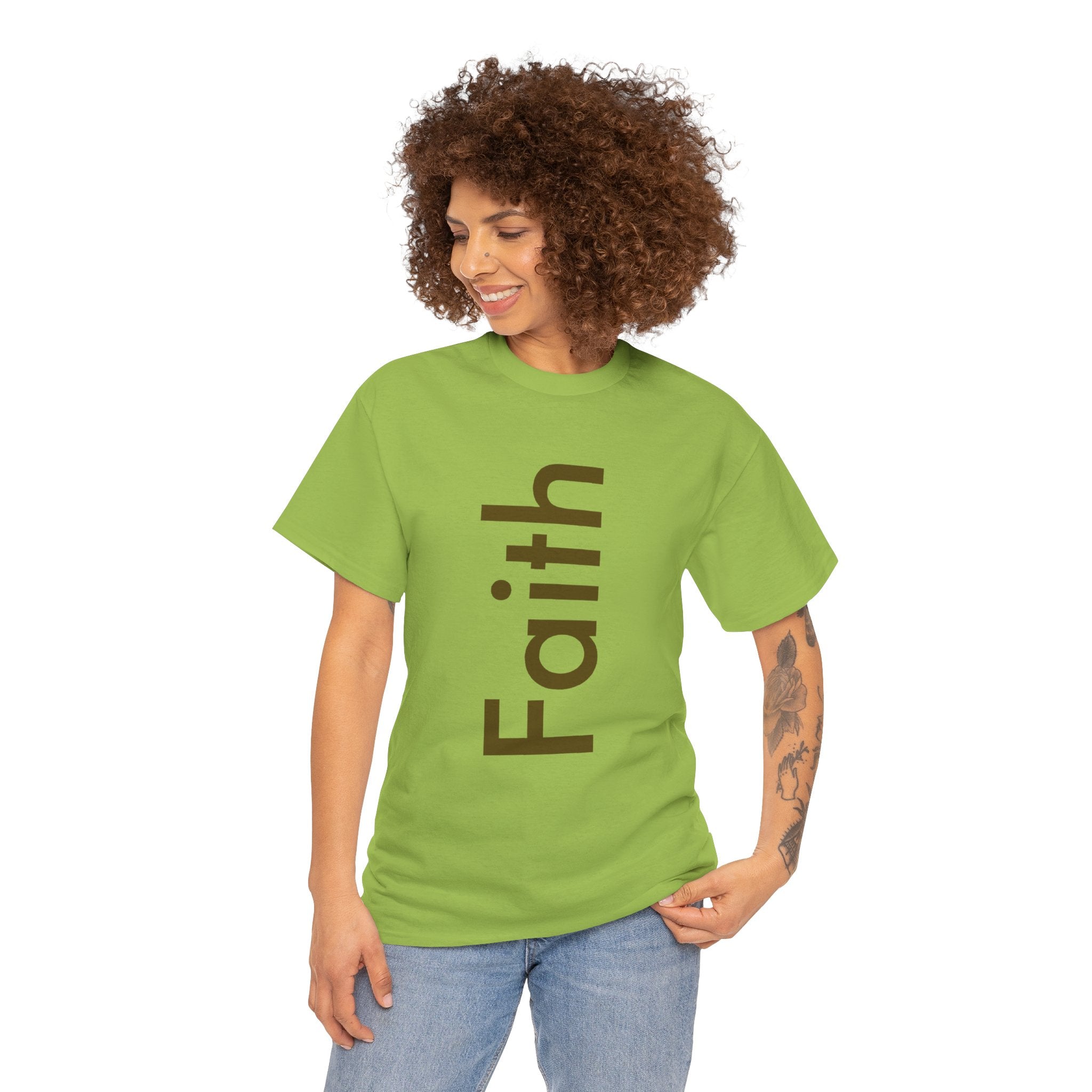 Faith Unisex Heavy Cotton Tee