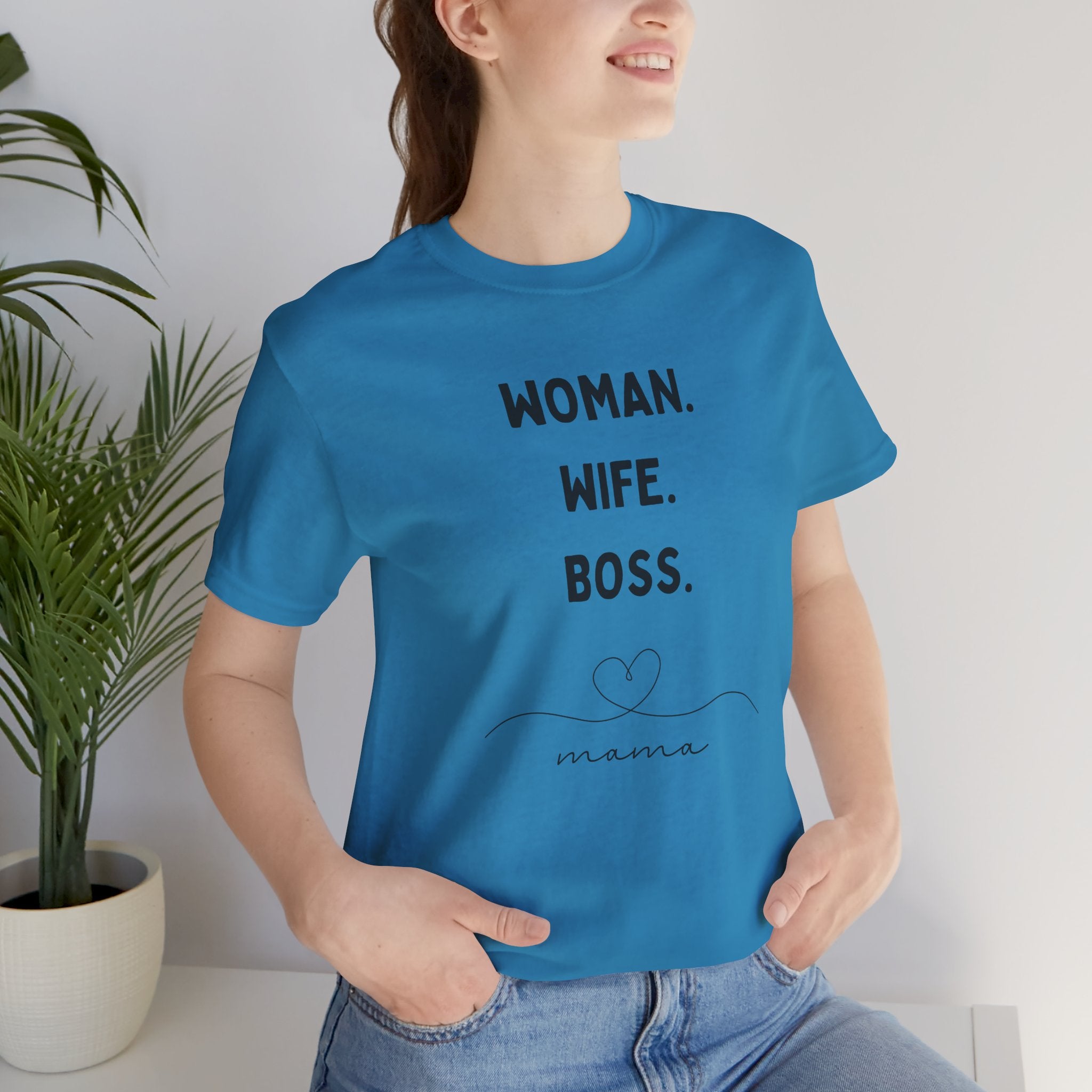 God-Fearing  Woman. Wife. Boss. Mama. Empowered Tee