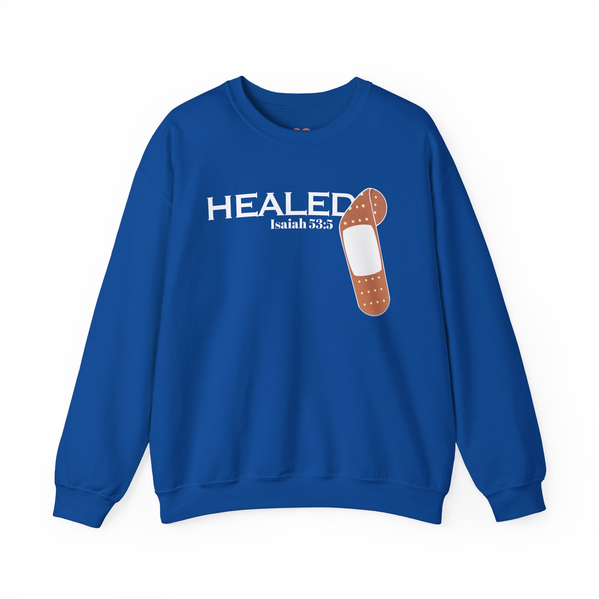 Healing Is Done- Isaiah 53:5 Unisex Sweatshirt