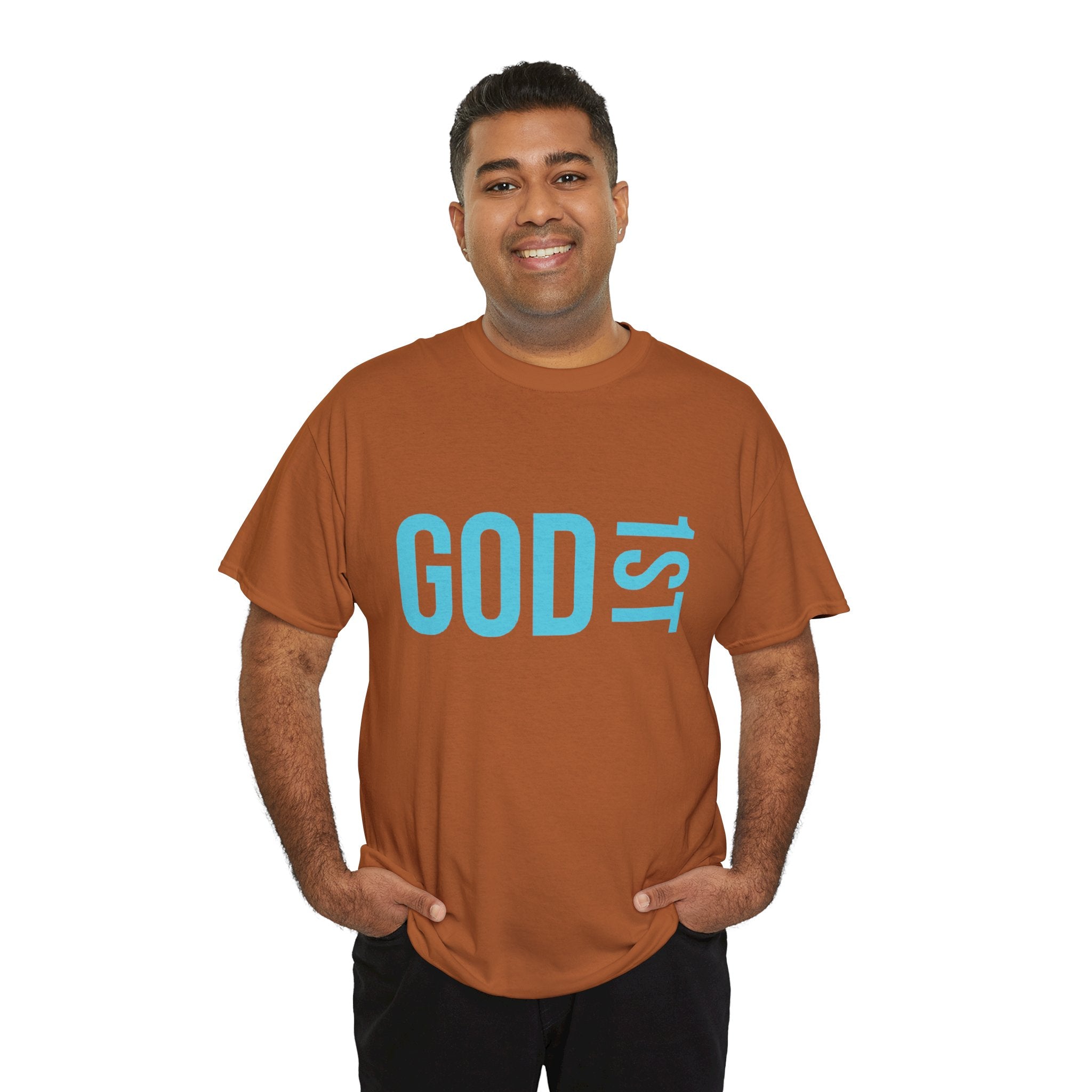 God 1st- Then Me Unisex Heavy Cotton Tee