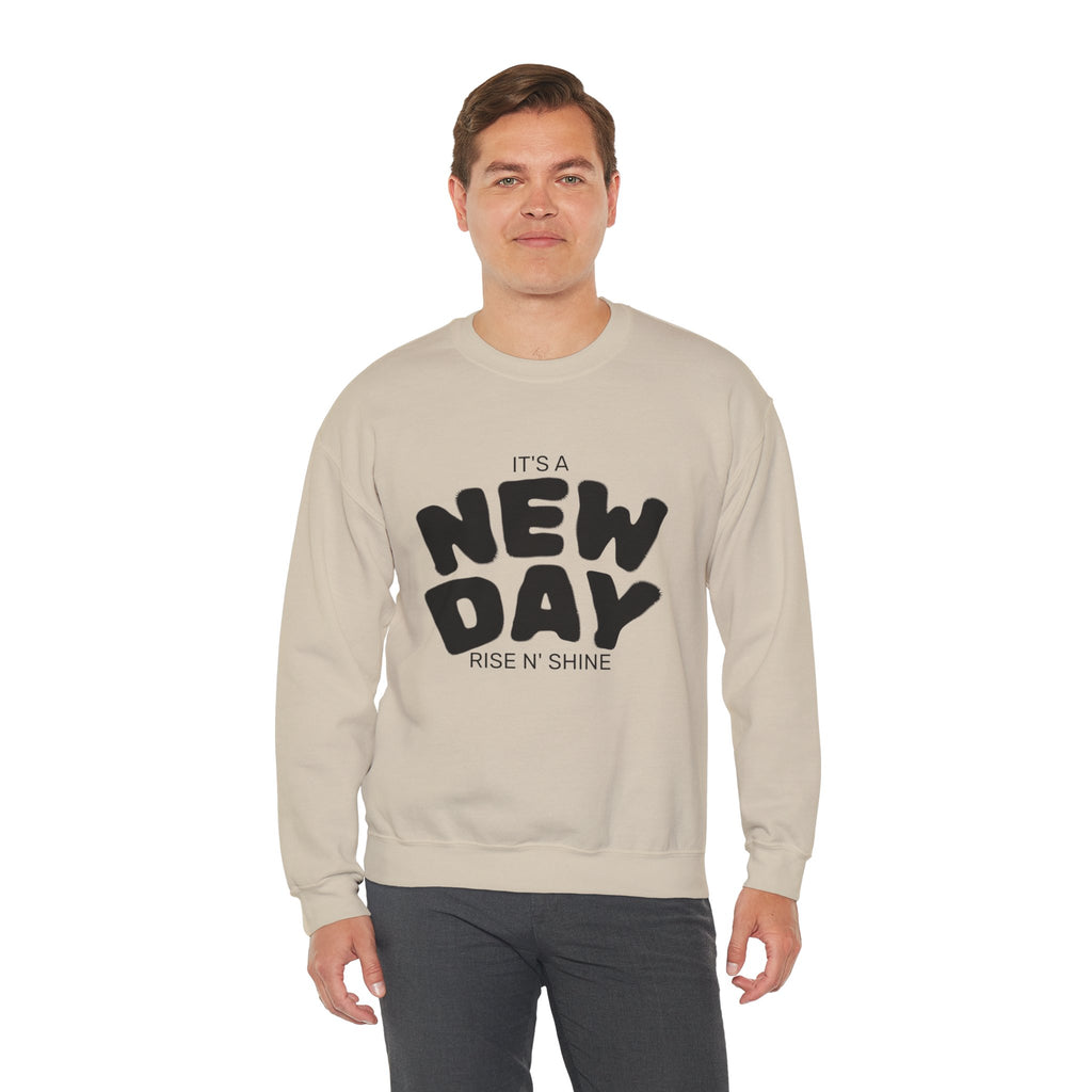It’s A New Day- Renewed And Restored Crewneck Sweatshirt