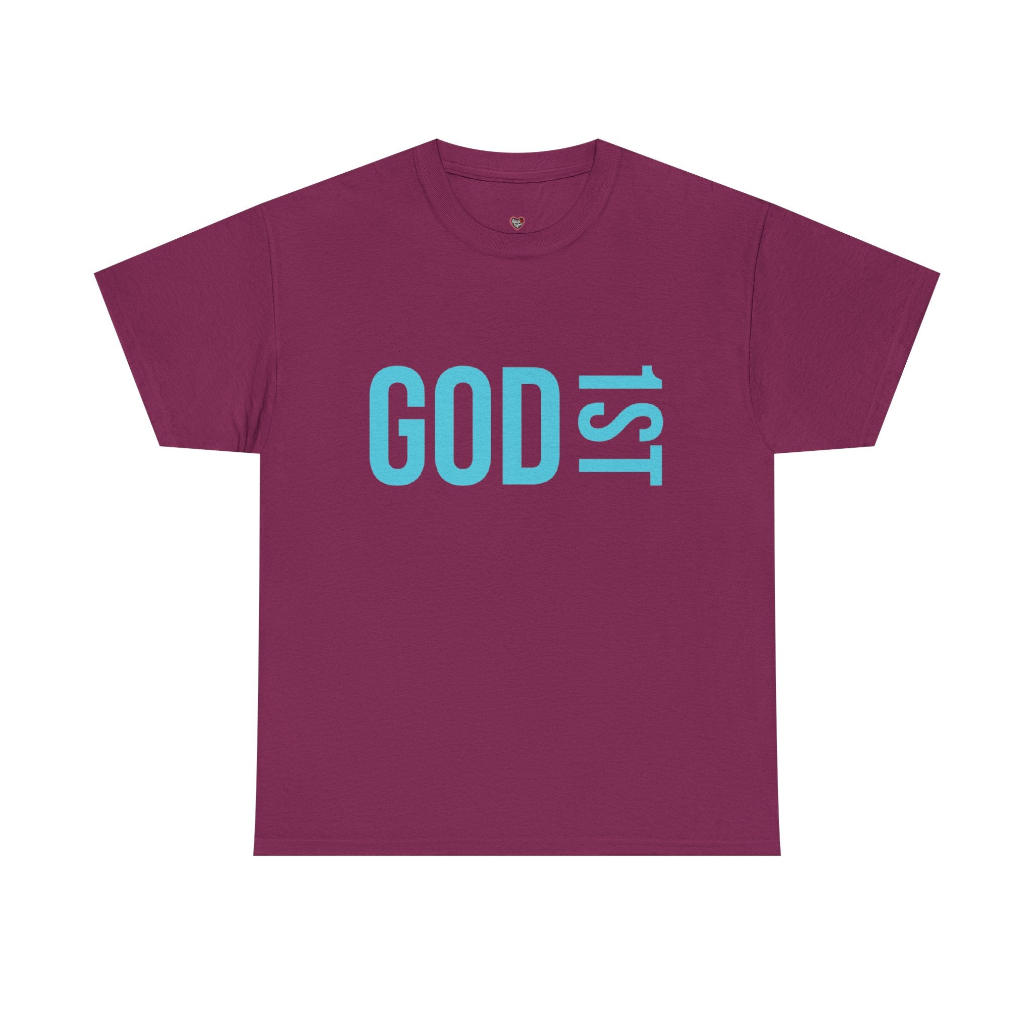 God 1st- Then Me Unisex Heavy Cotton Tee