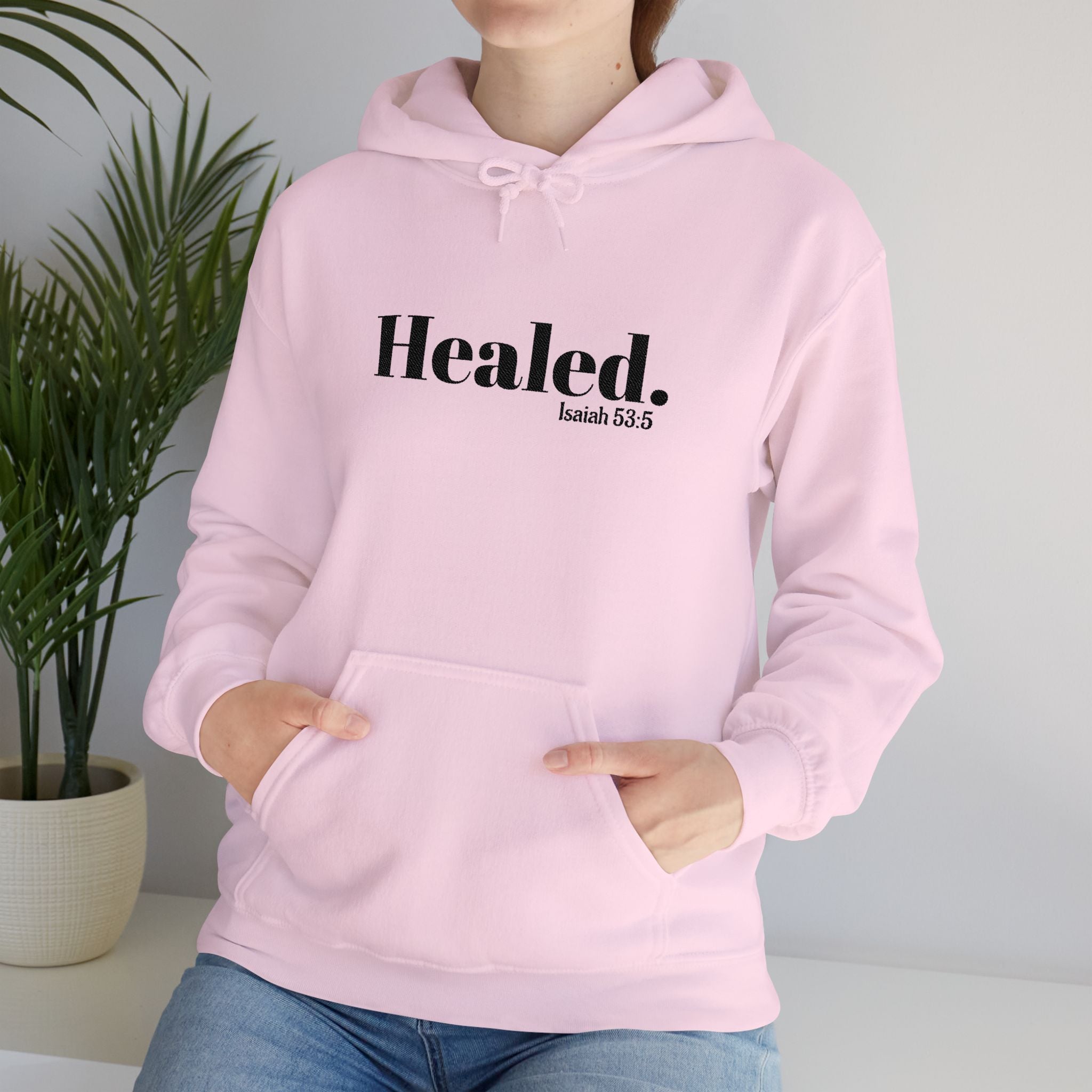 Healed. And Renewed Unisex Hoodie