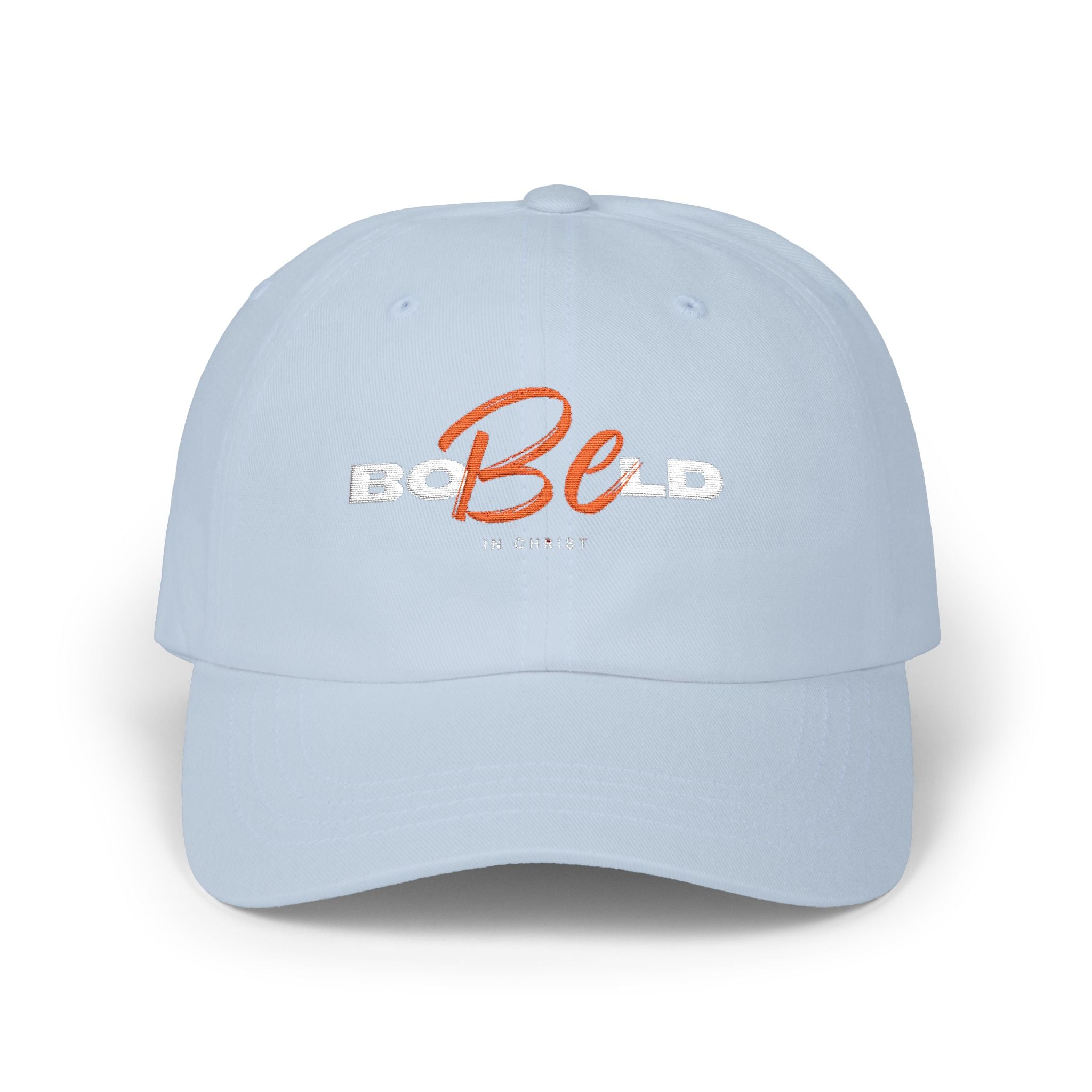 Be Bold In Christ Distressed Embroidered Hat