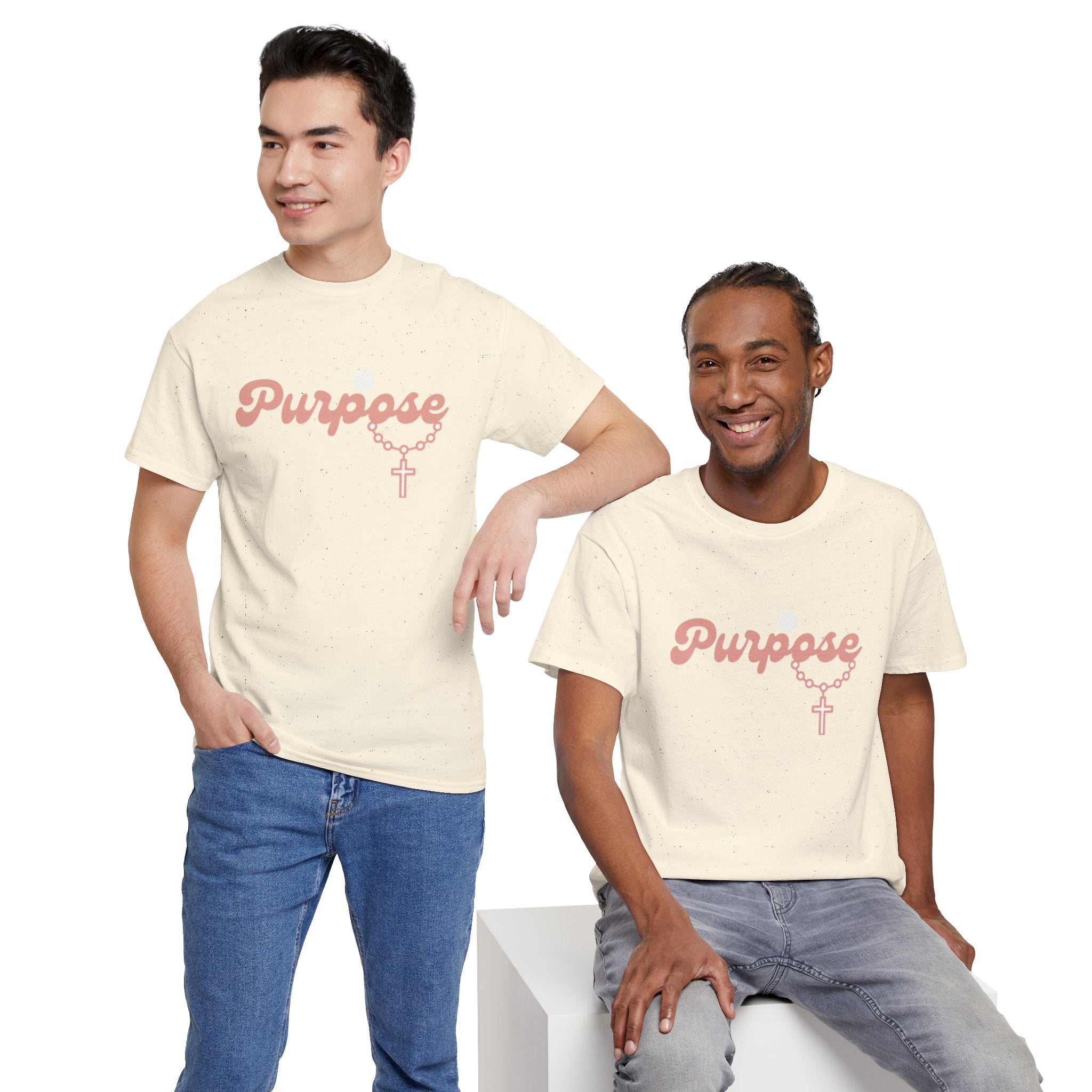 Walk In Purpose Unisex Heavy Cotton Tee