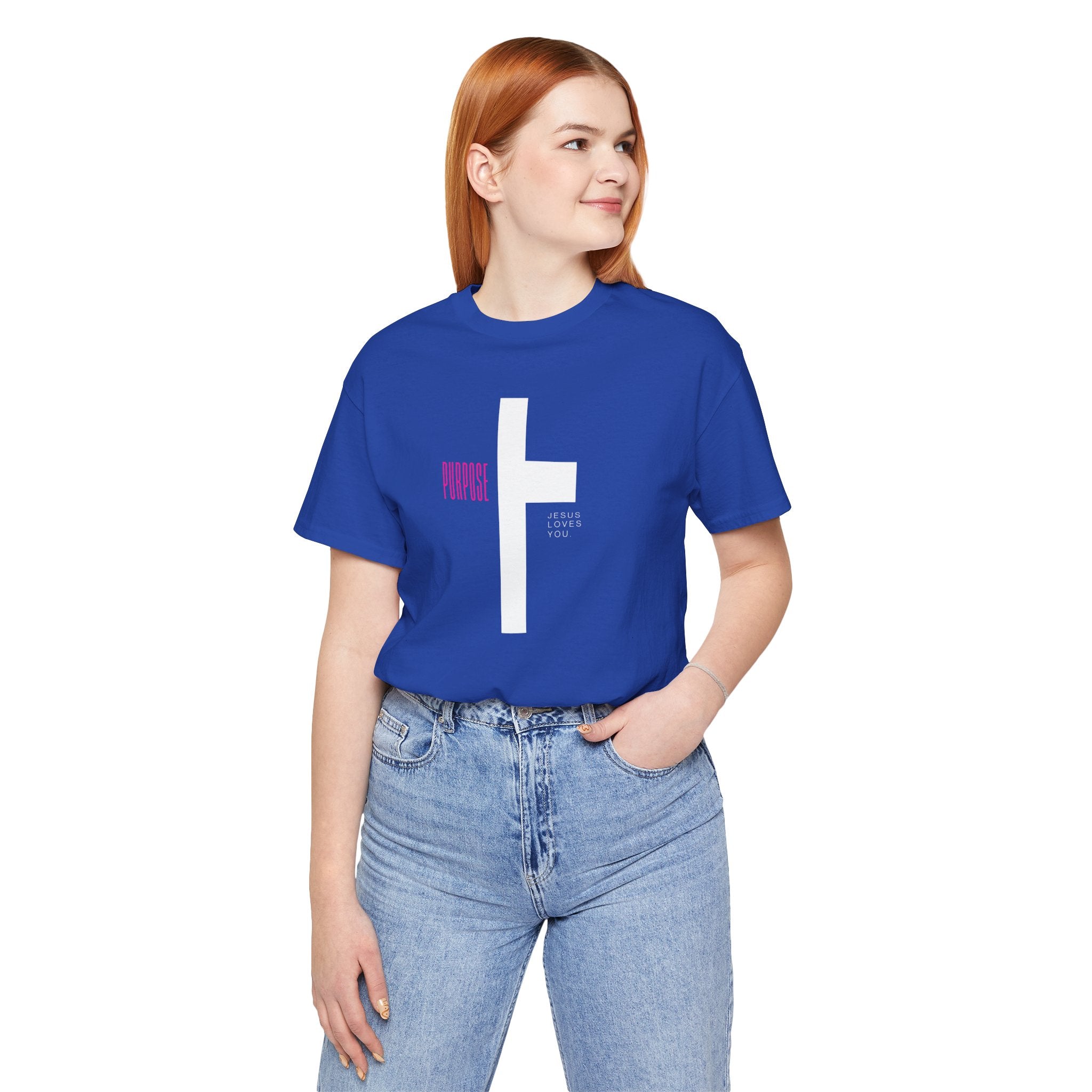 Walk With A Purpose Cross Graphic T-Shirt