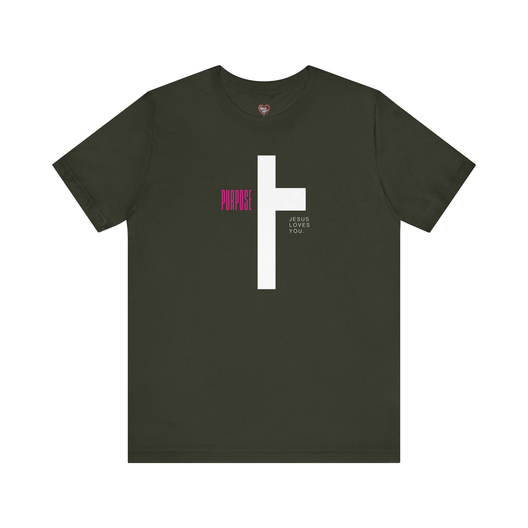 Walk With A Purpose Cross Graphic T-Shirt