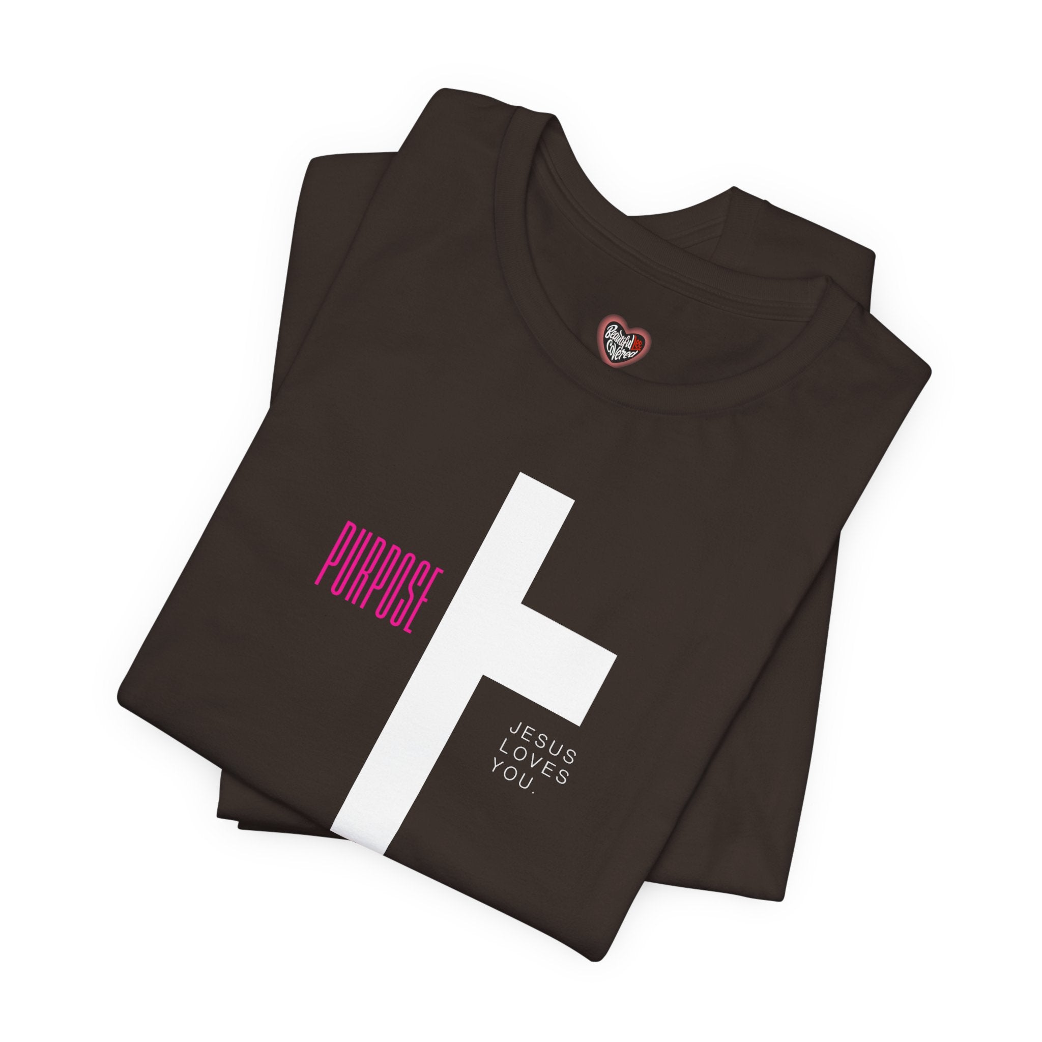 Walk With A Purpose Cross Graphic T-Shirt