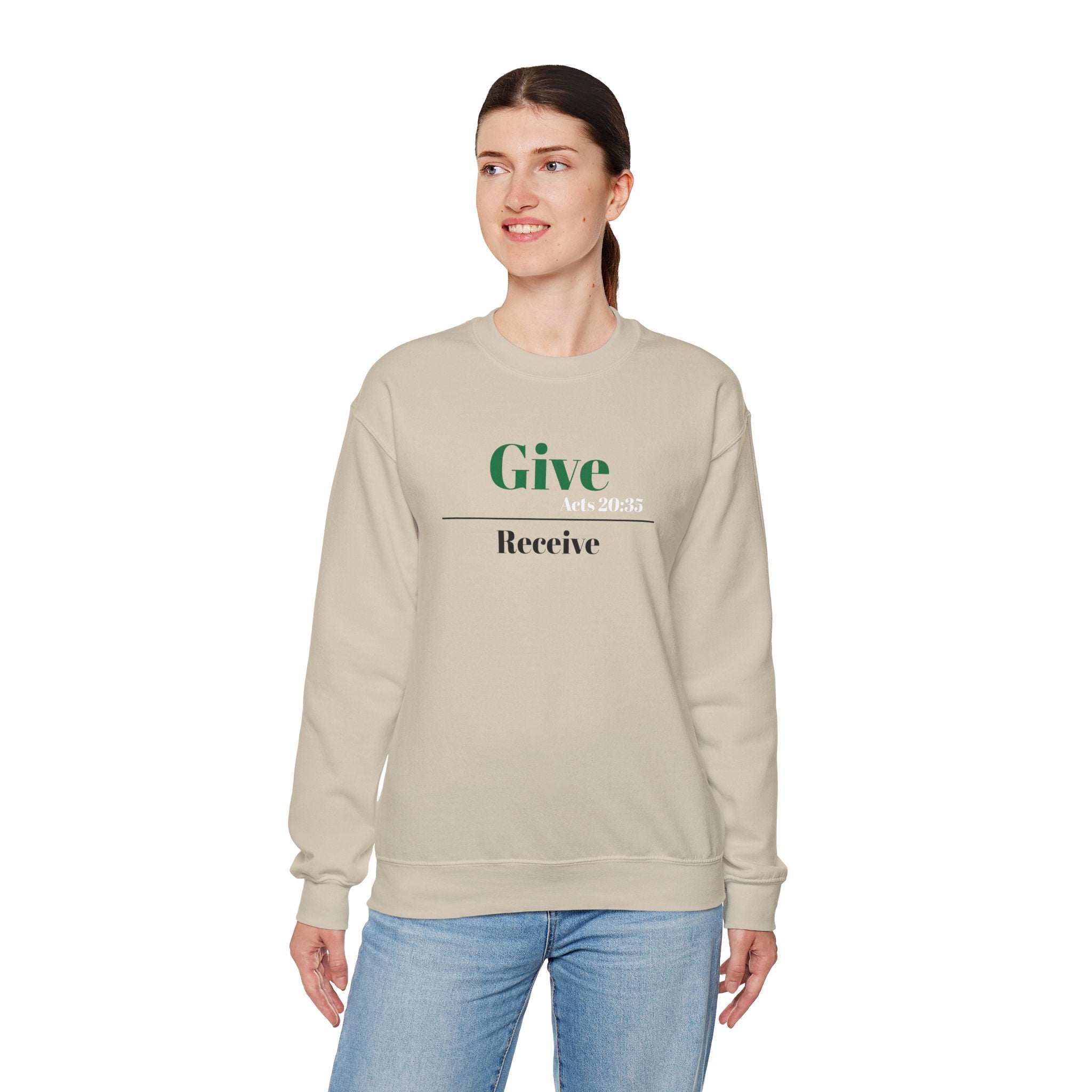 Better To Give Than Receive Unisex Sweatshirt