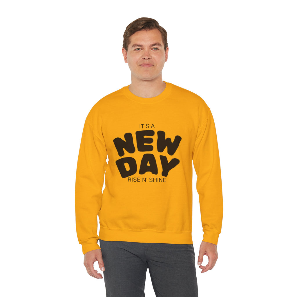 It’s A New Day- Renewed And Restored Crewneck Sweatshirt