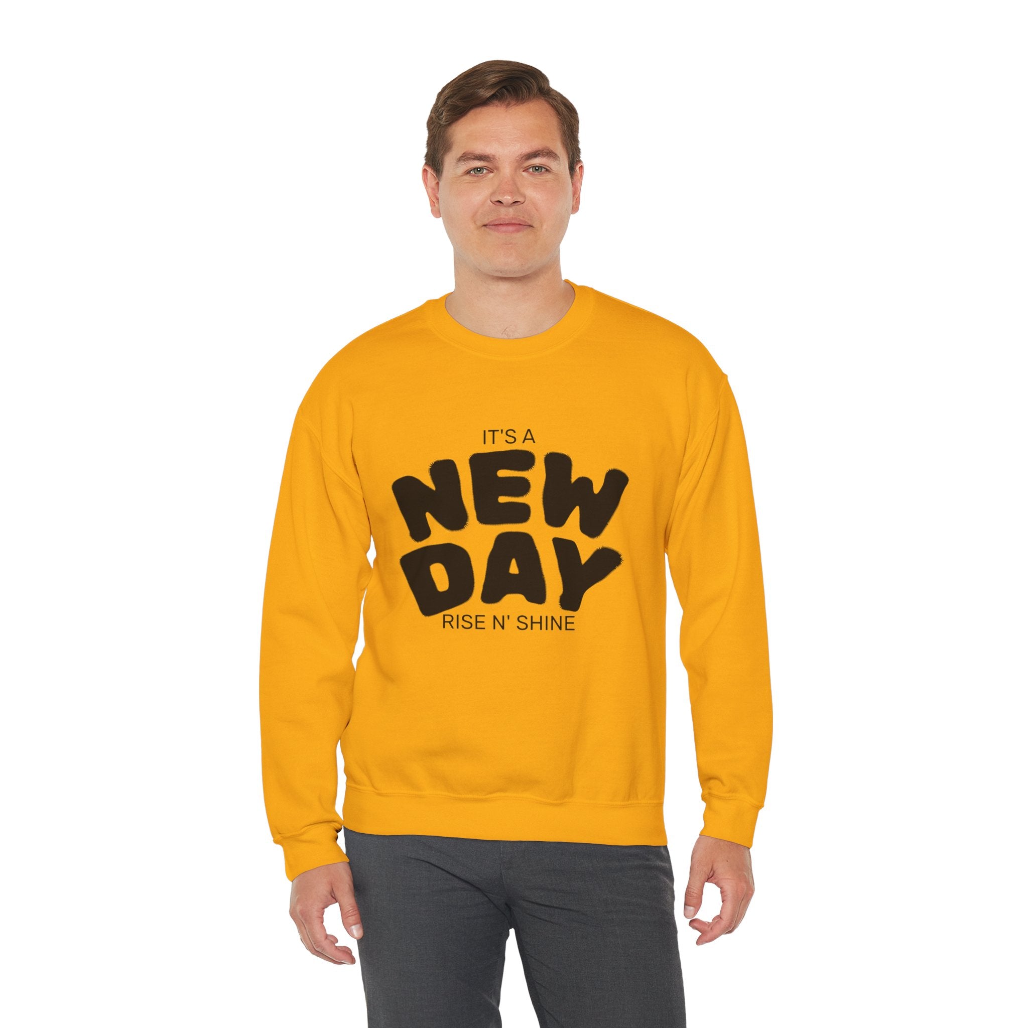 It’s A New Day- Renewed And Restored Crewneck Sweatshirt