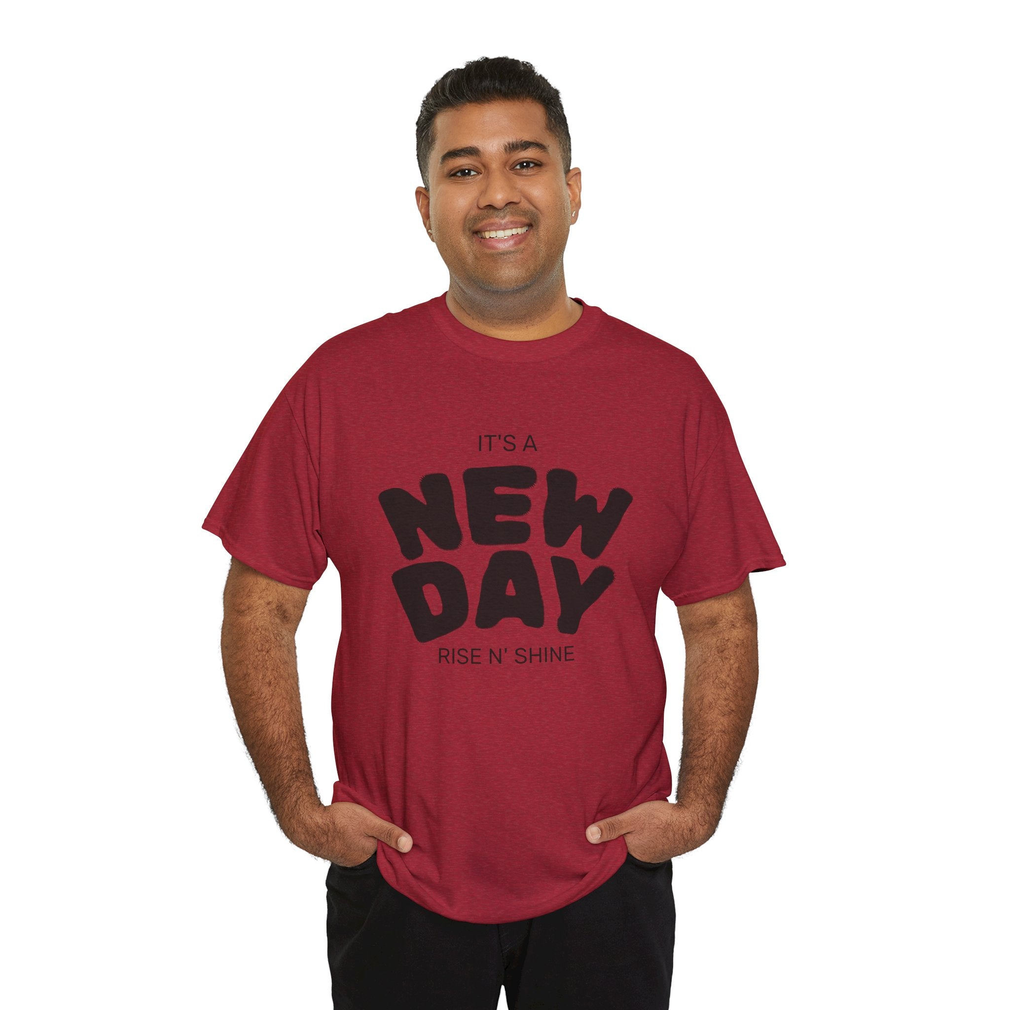 It's a New Day - Renewed And Restored Unisex Heavy Cotton Tee